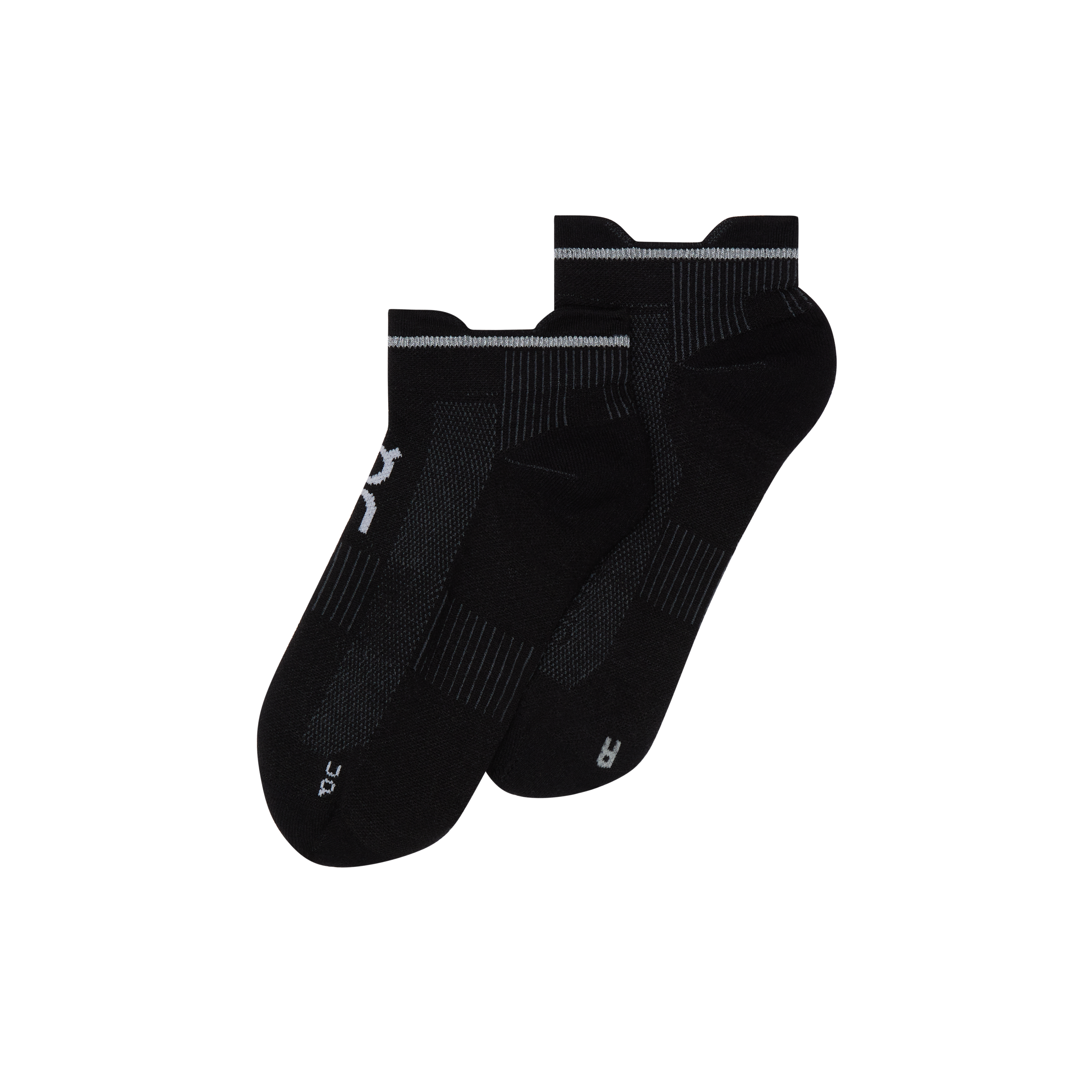 On Elite Run Sock Low Black | Magnet