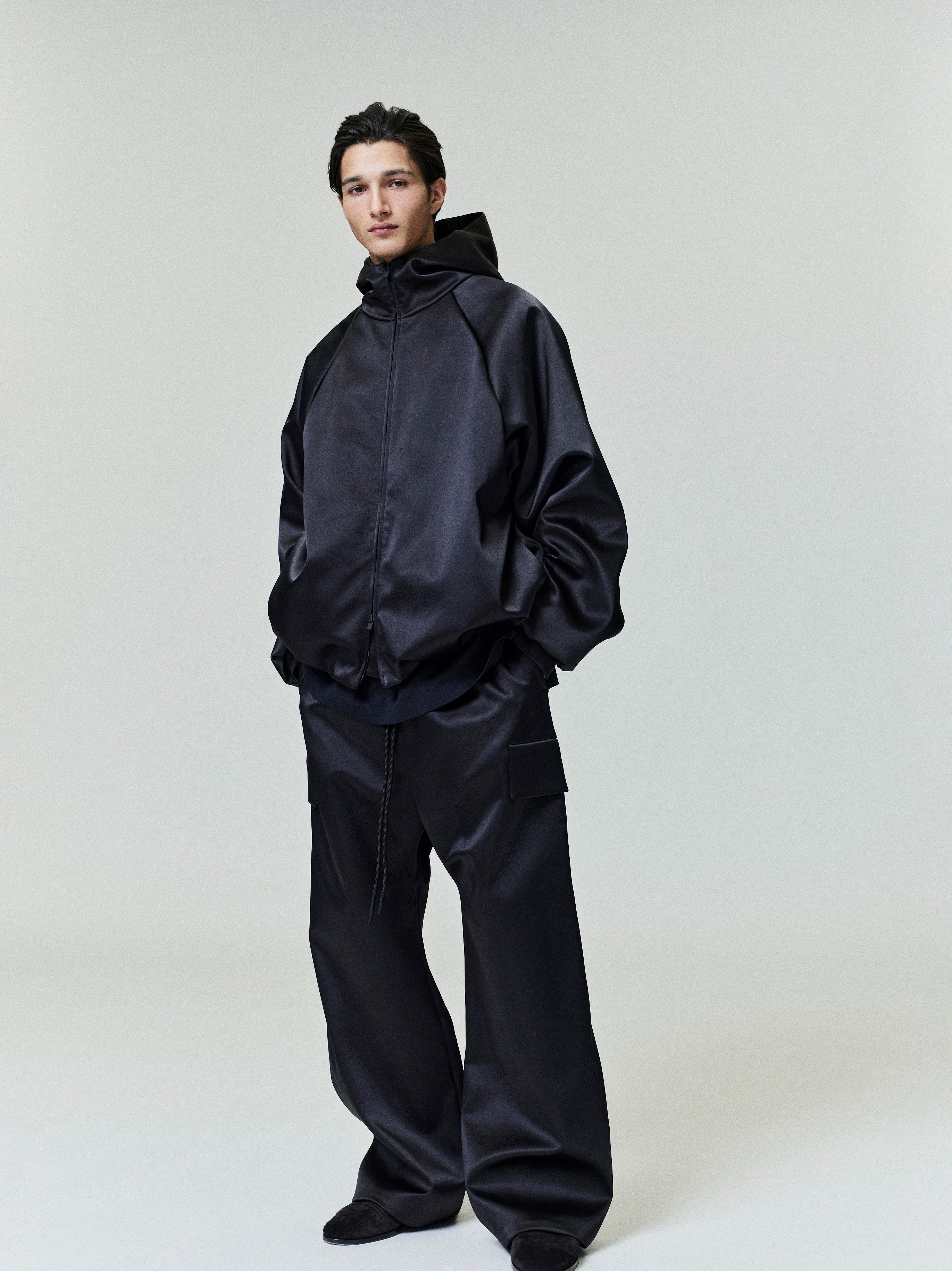 Essentials Bonded Satin Field Pant Vintage Black