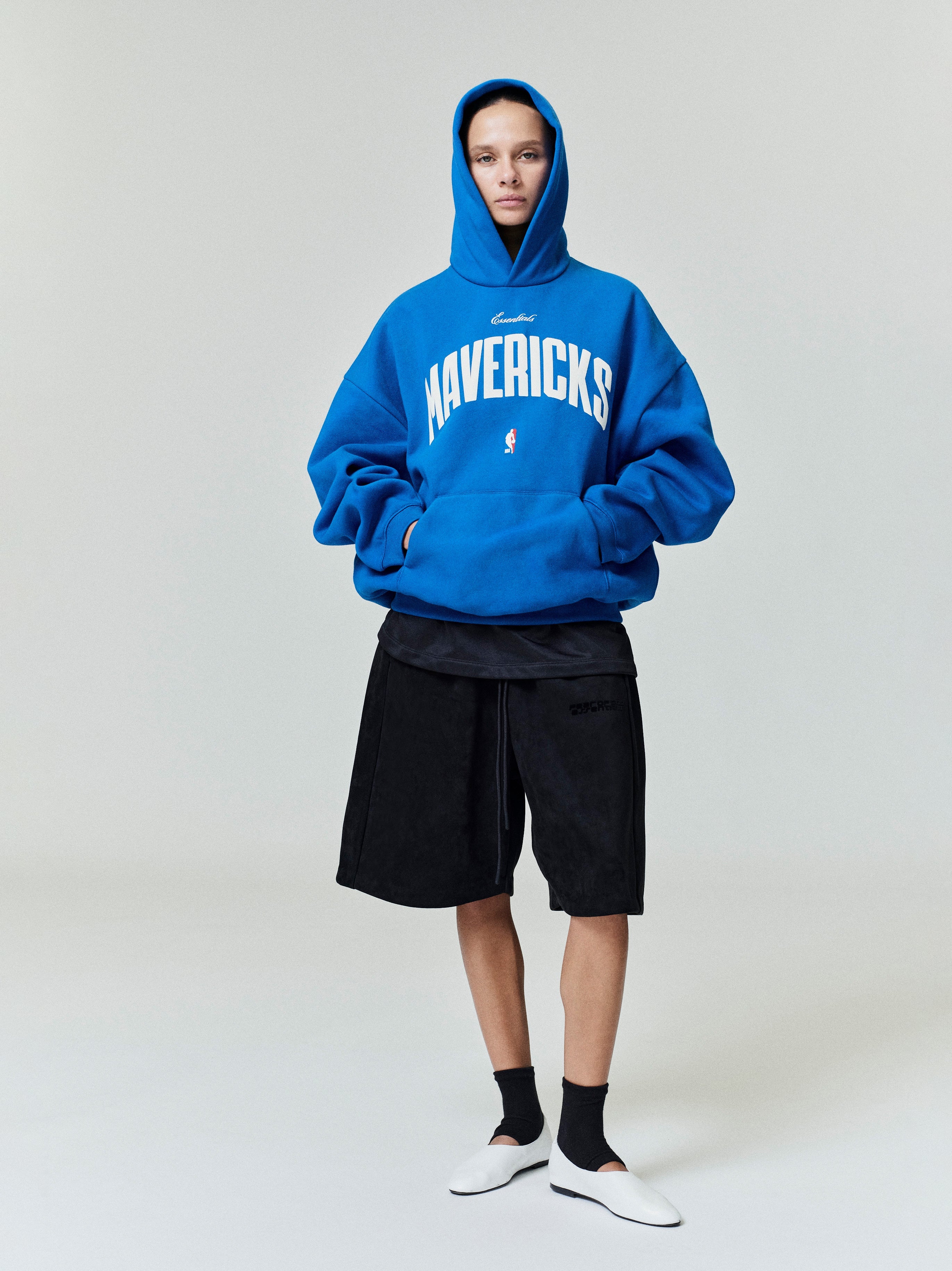 Essentials Mavericks 90S Hoodie Blue