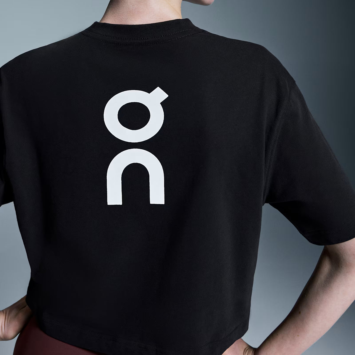 On Club Boxy-T Black (Women'S)