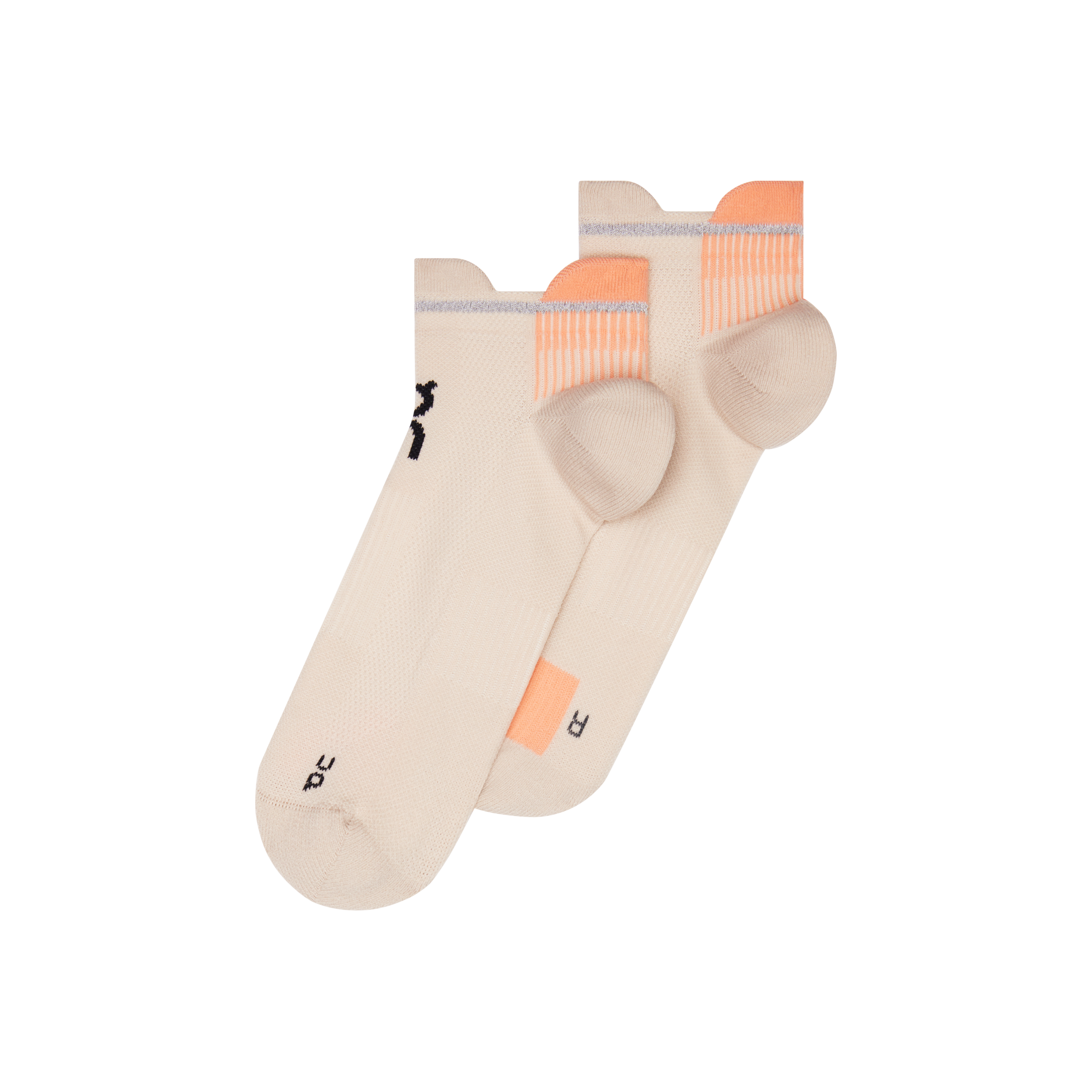 On Performance Run Sock Low Pearl | Sunstone