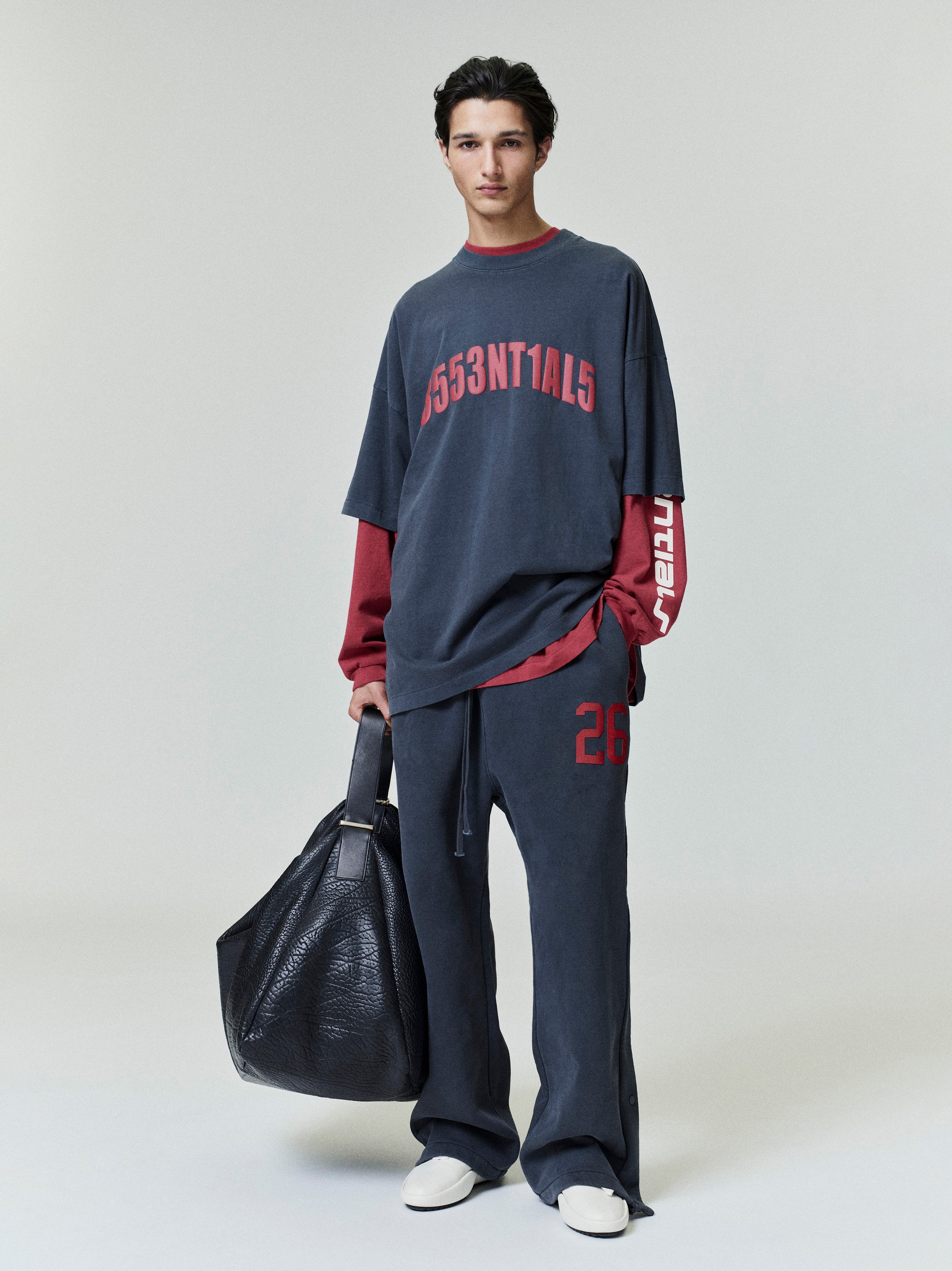 Essentials Chicago 90S Tee Iron Grey