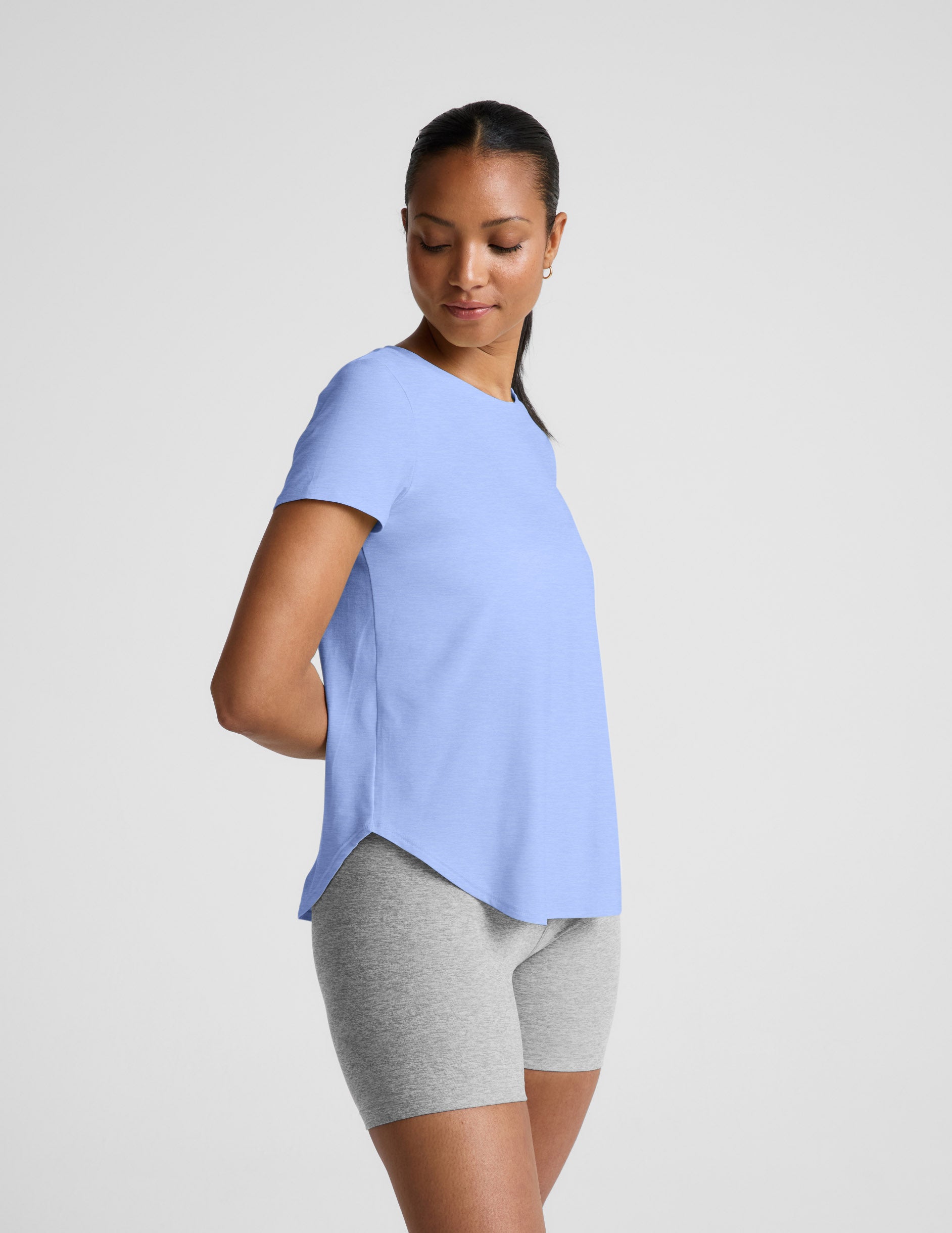 Beyond Yoga Featherweight On The Down Low Tee Women's