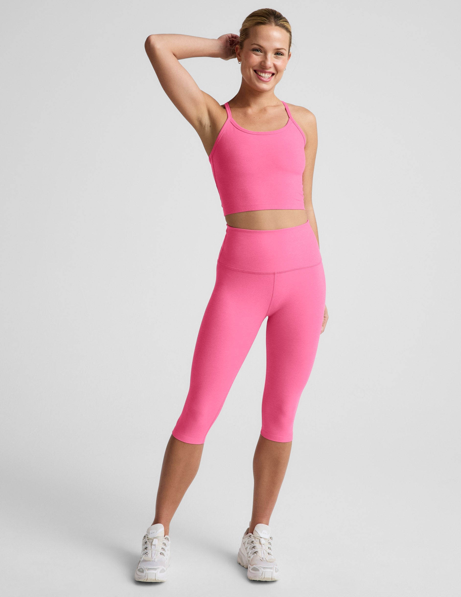Beyond Yoga Spacedye Slim Racerback Cropped Tank Women's