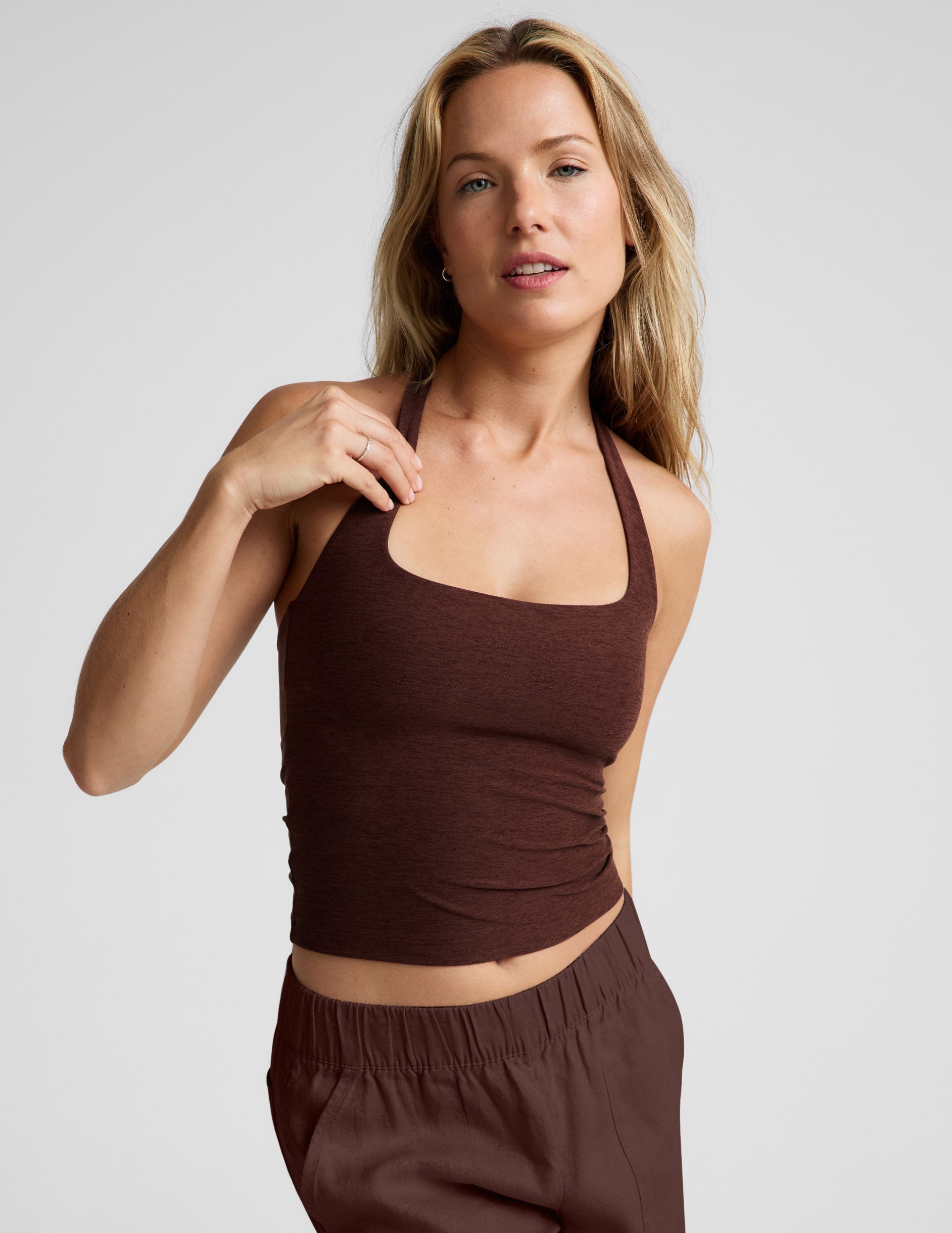 Beyond Yoga Spacedye Square Halter Tank Women's