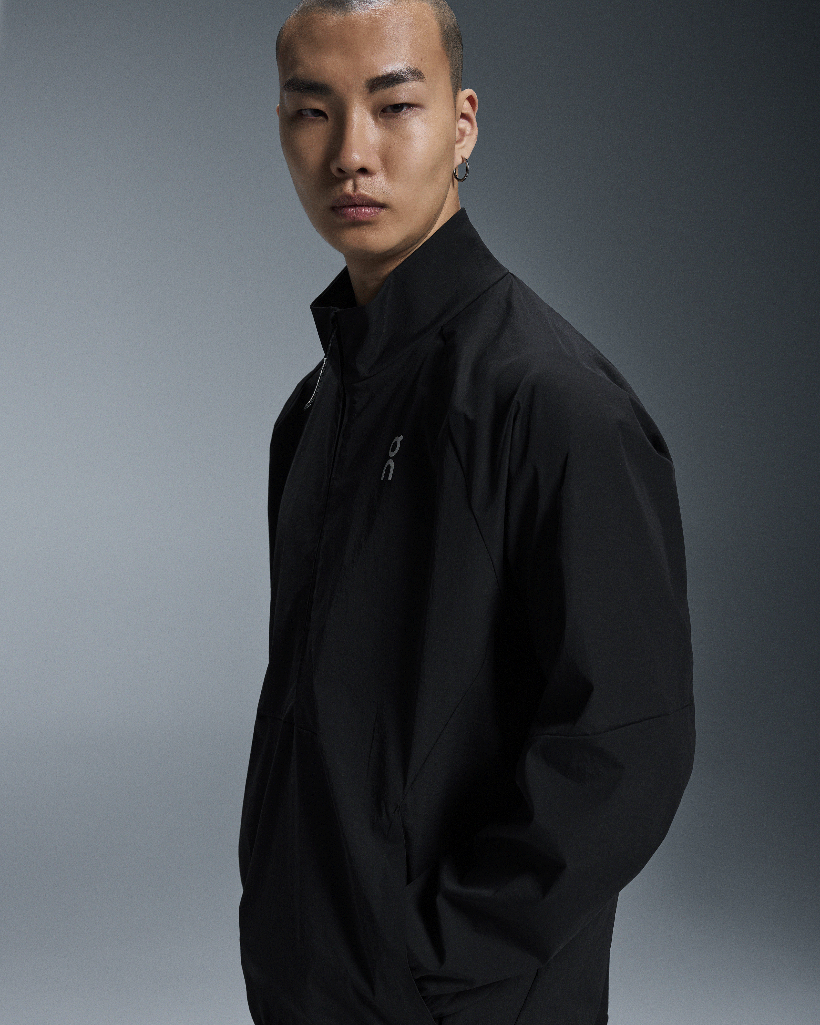 On All-Day 1/2 Zip Jacket Black