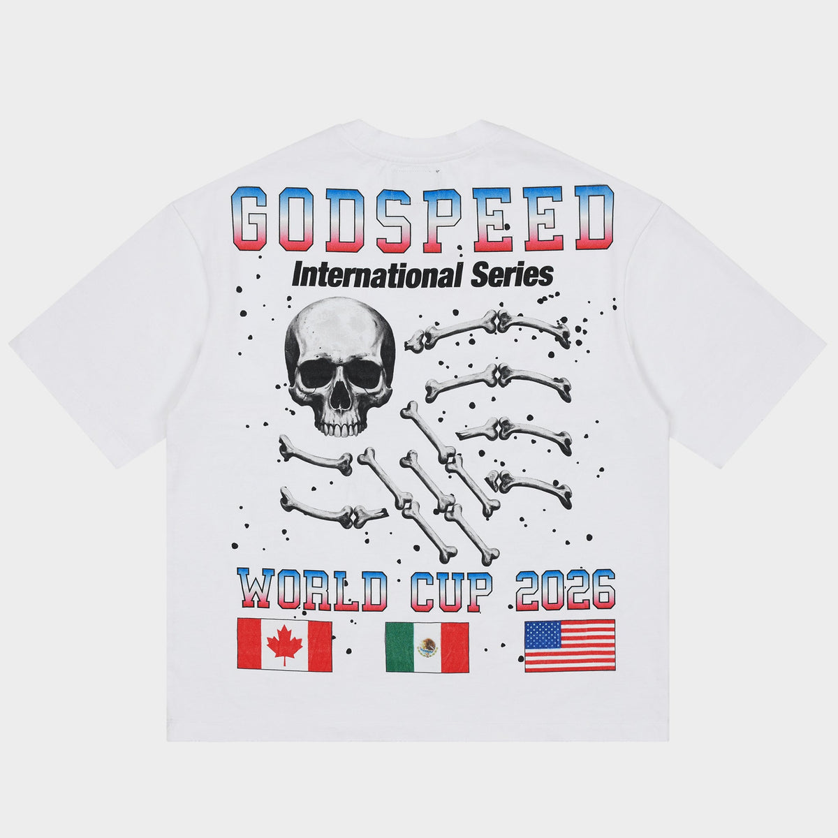 Godspeed Planet Fútbol T-Shirt (White)