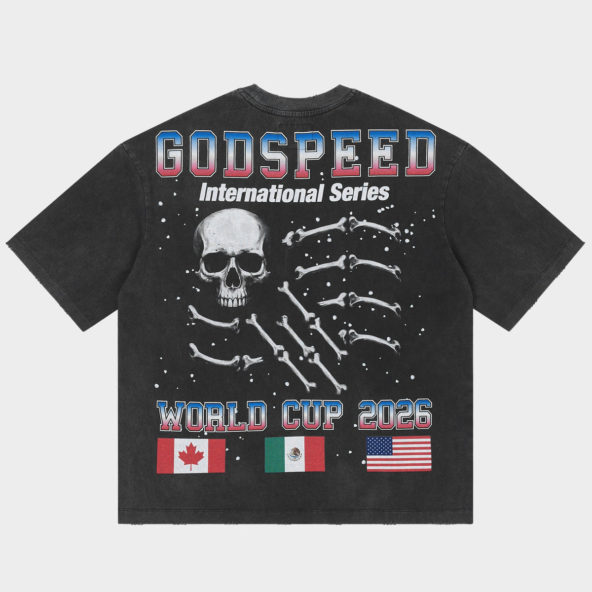 Godspeed Planet Fútbol T-Shirt (Black)