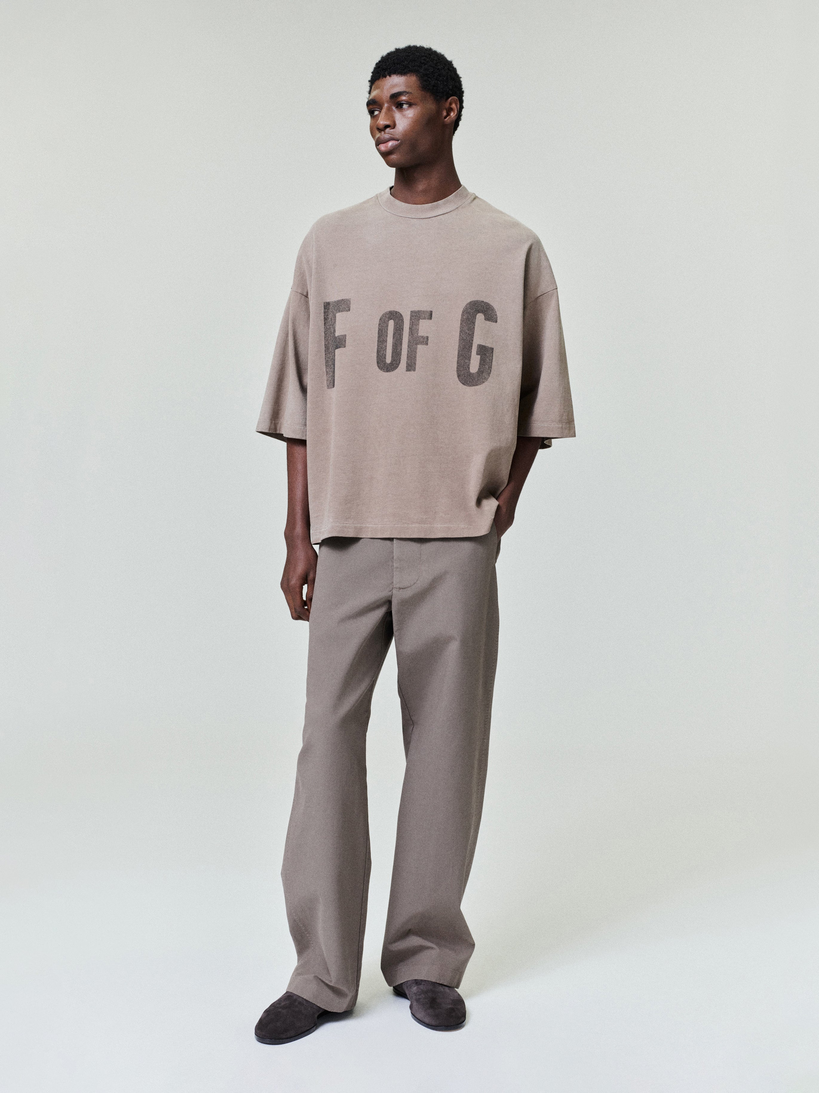 Essentials F Of G Tee Dune Pearl