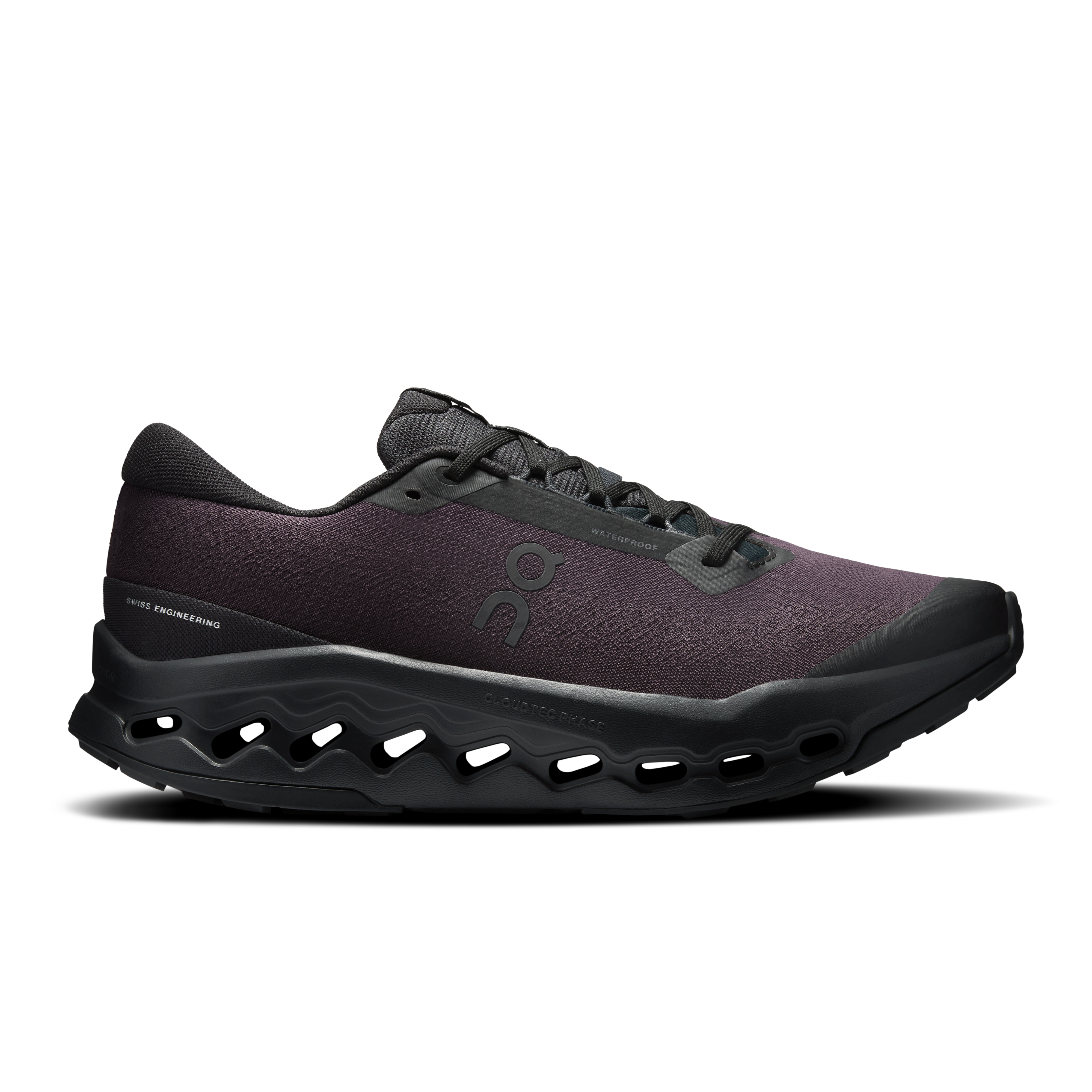 On Running Cloudsurfer Trail 2 Waterproof Black