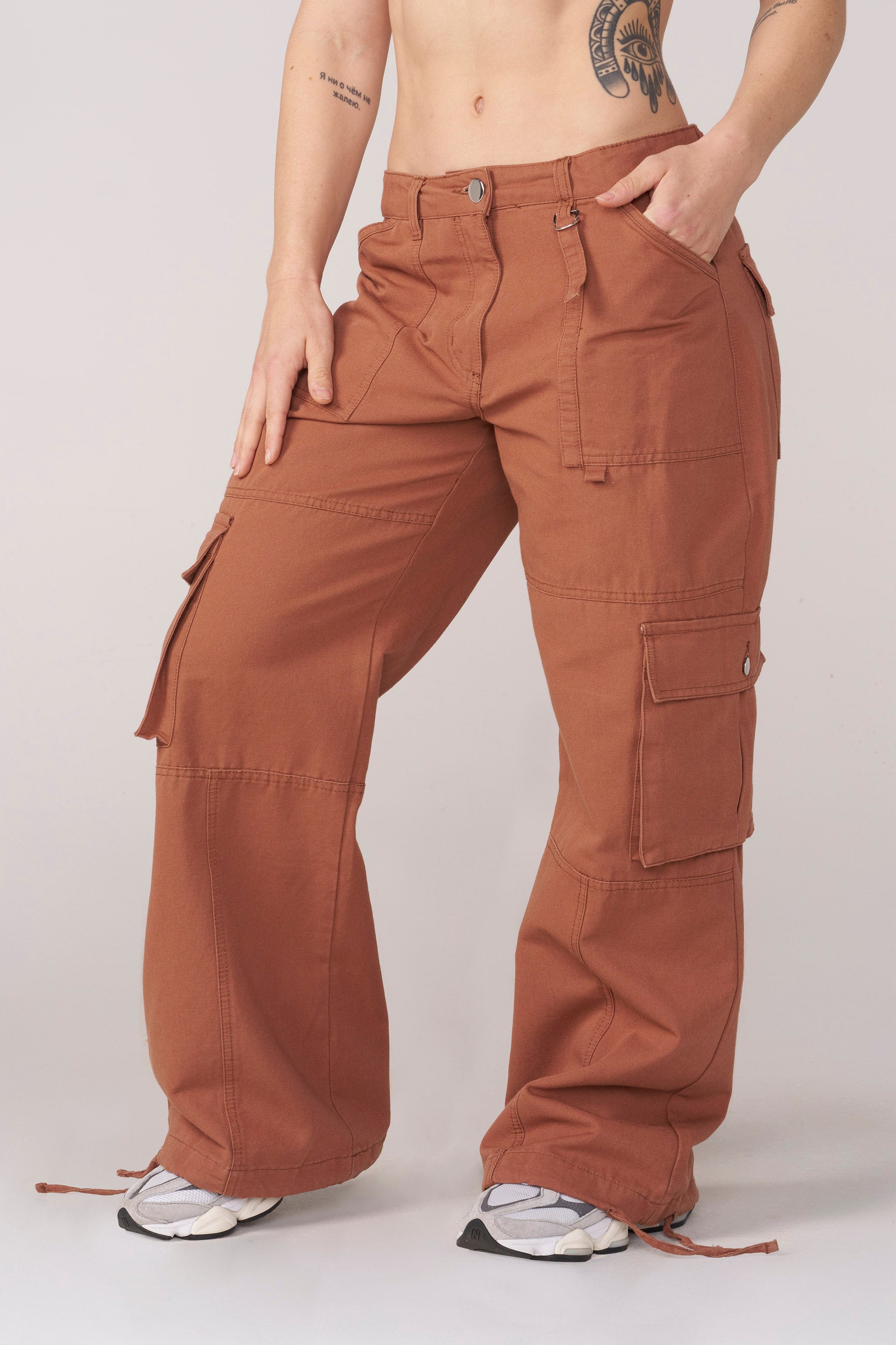 YoungLA W259 LB Cargos Camel