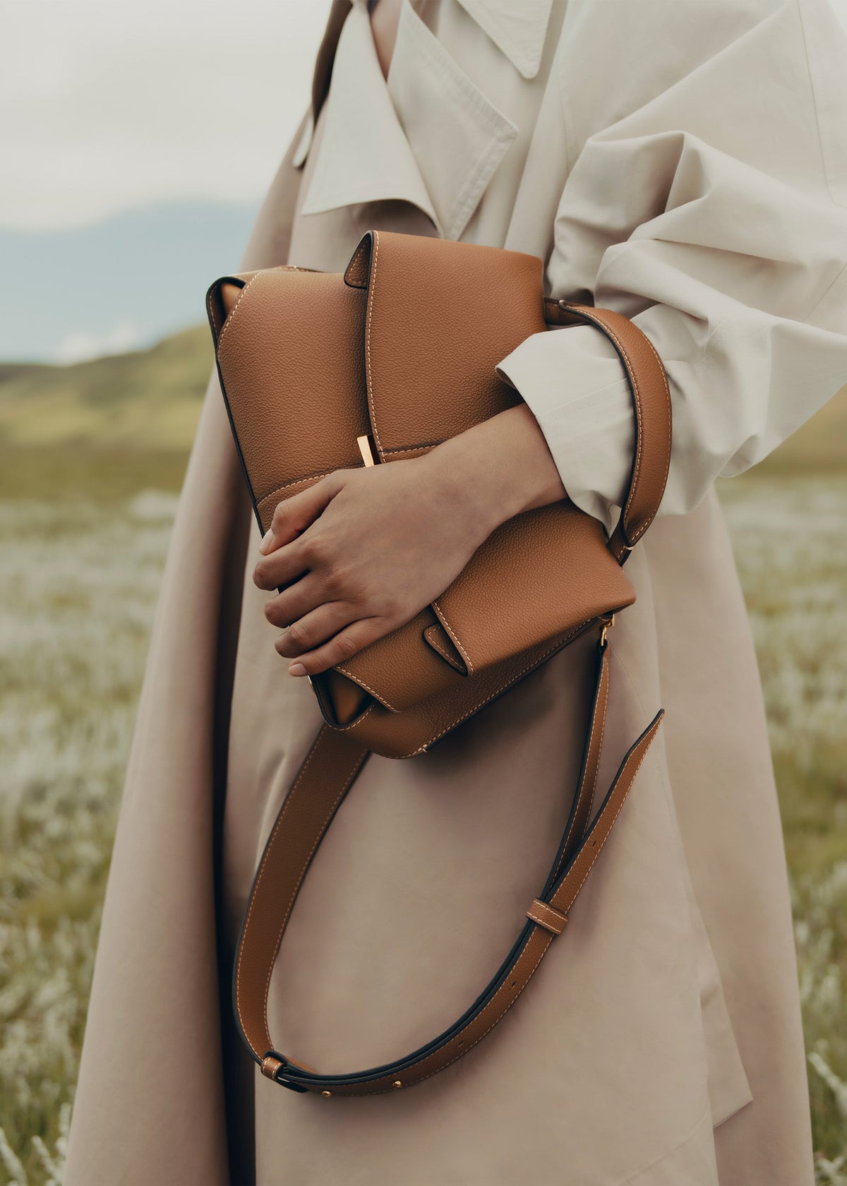 Polene Mokki Textured Camel