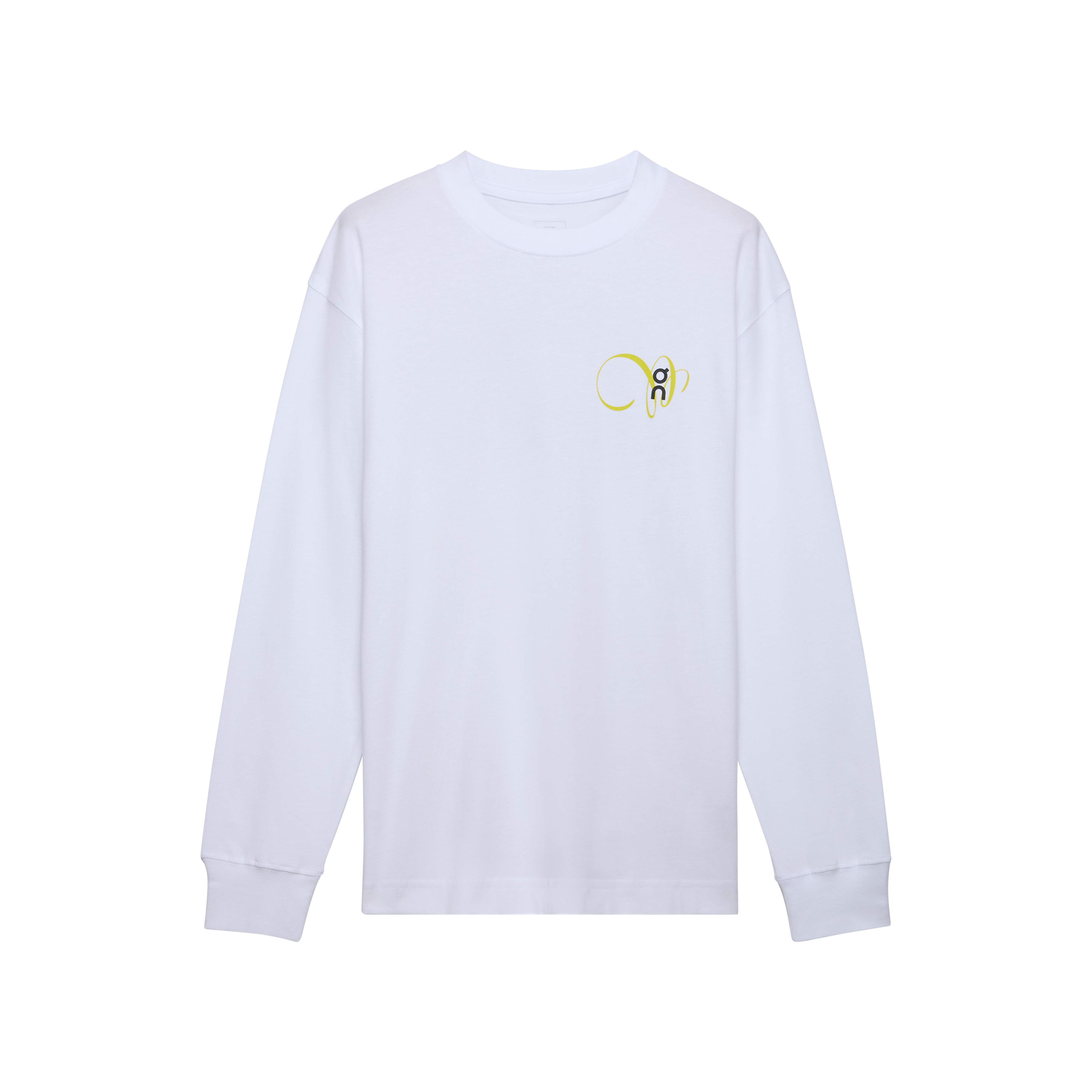 On Club Long-T Graphic White (Women'S)