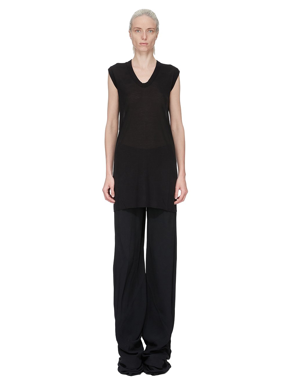 Rick Owens V Neck Sleeveless T