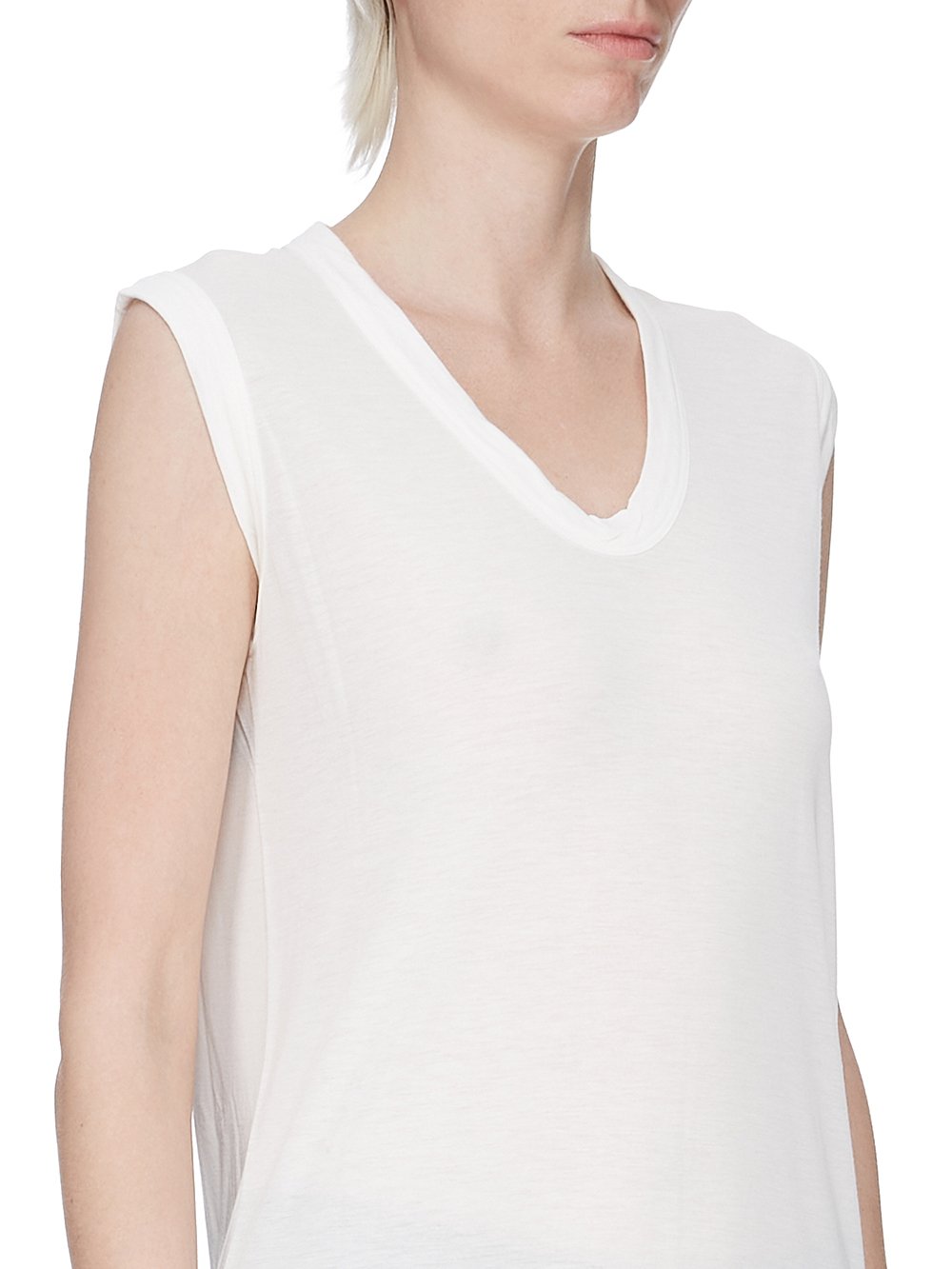 Rick Owens V Neck Sleeveless T