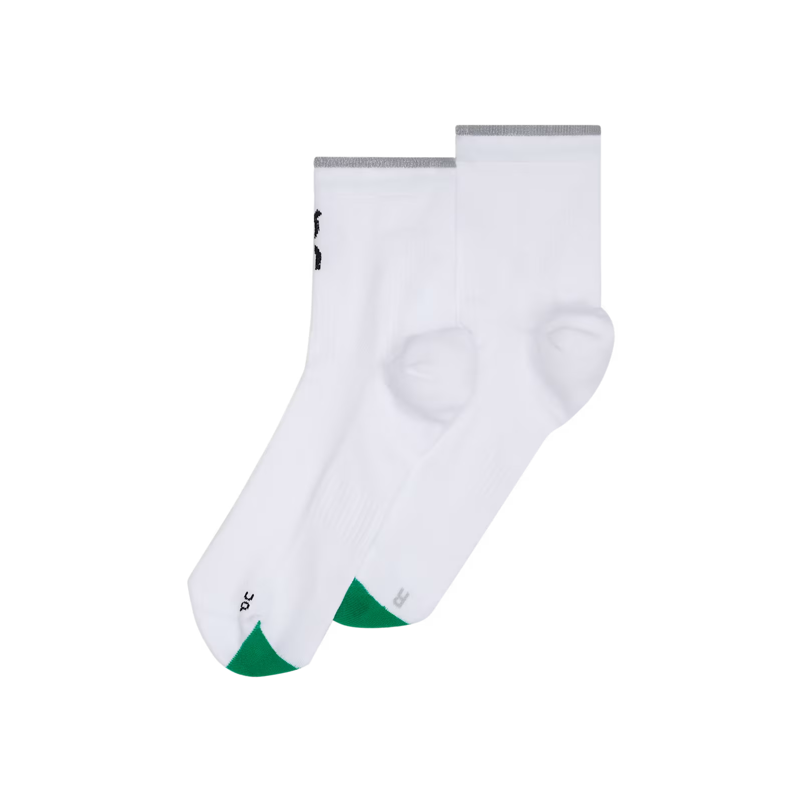 On Elite Run Sock Mid White | Ivory