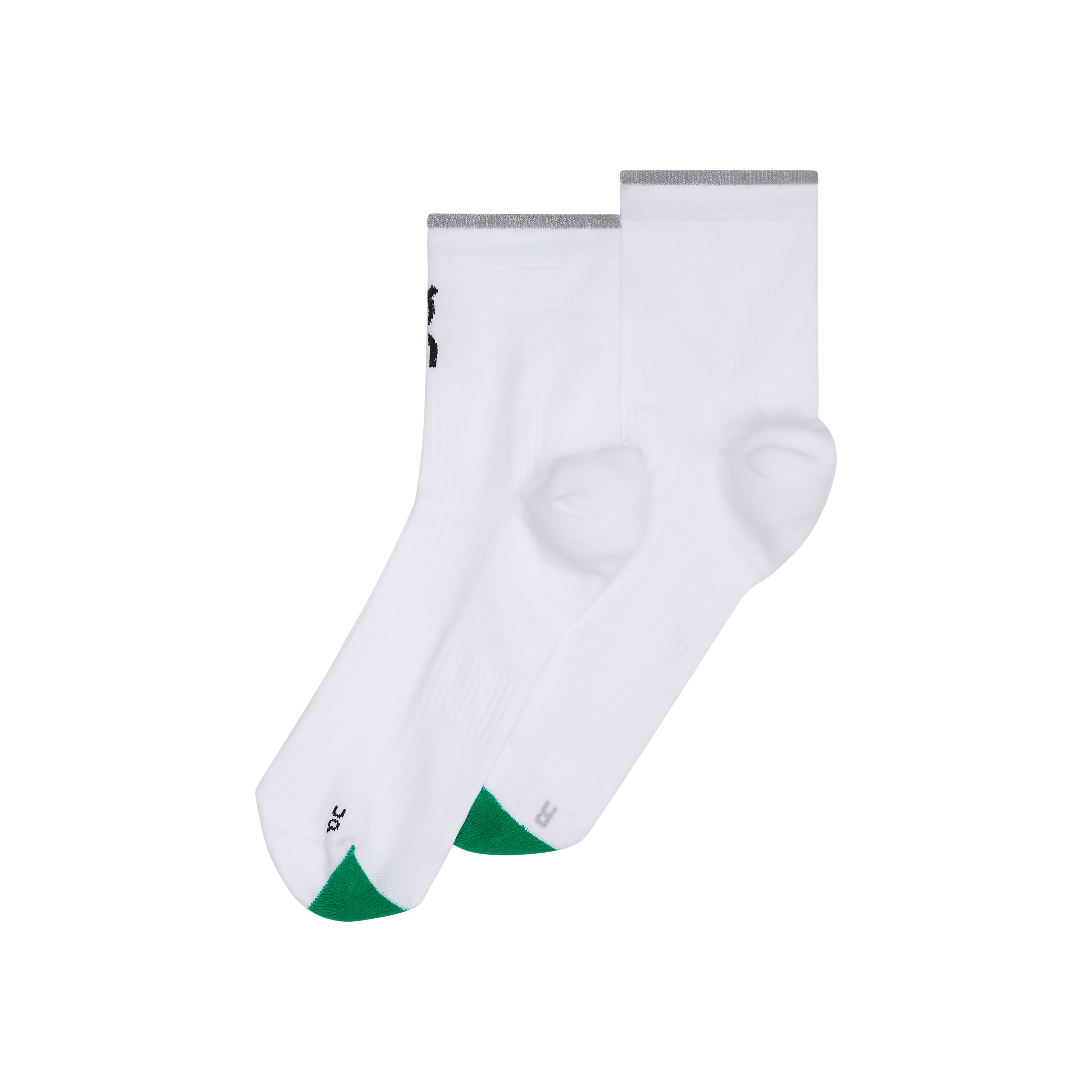 On Elite Run Sock Mid White | Ivory