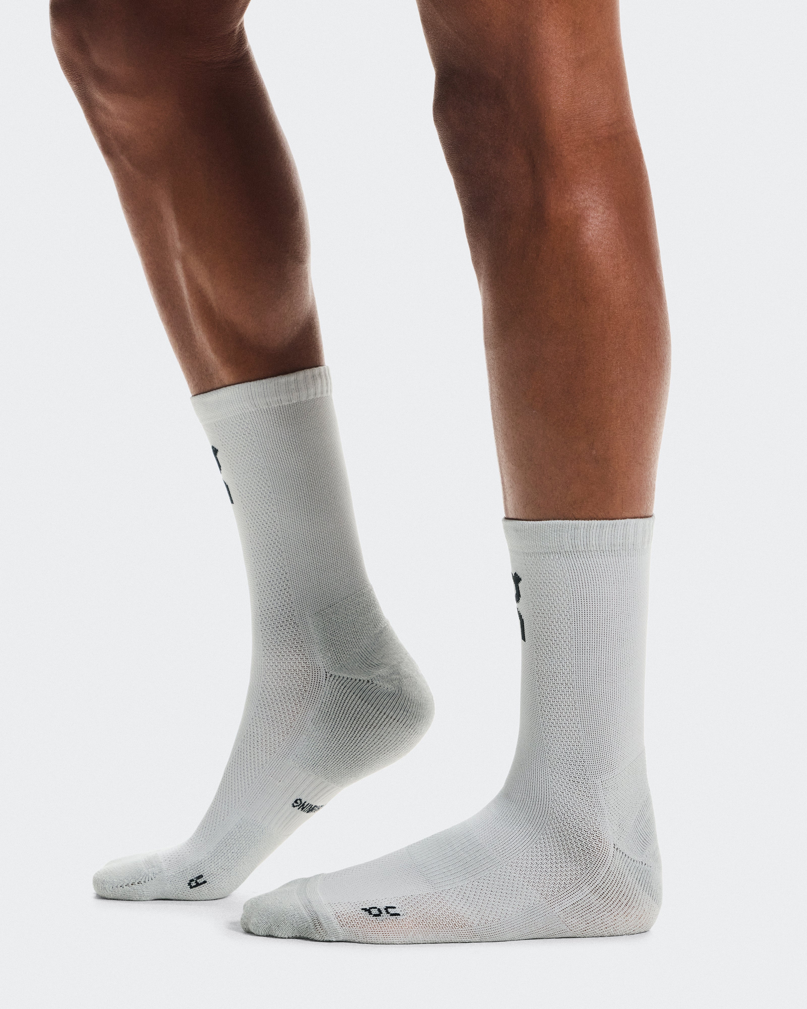 On Core Run Sock High 2P Glacier