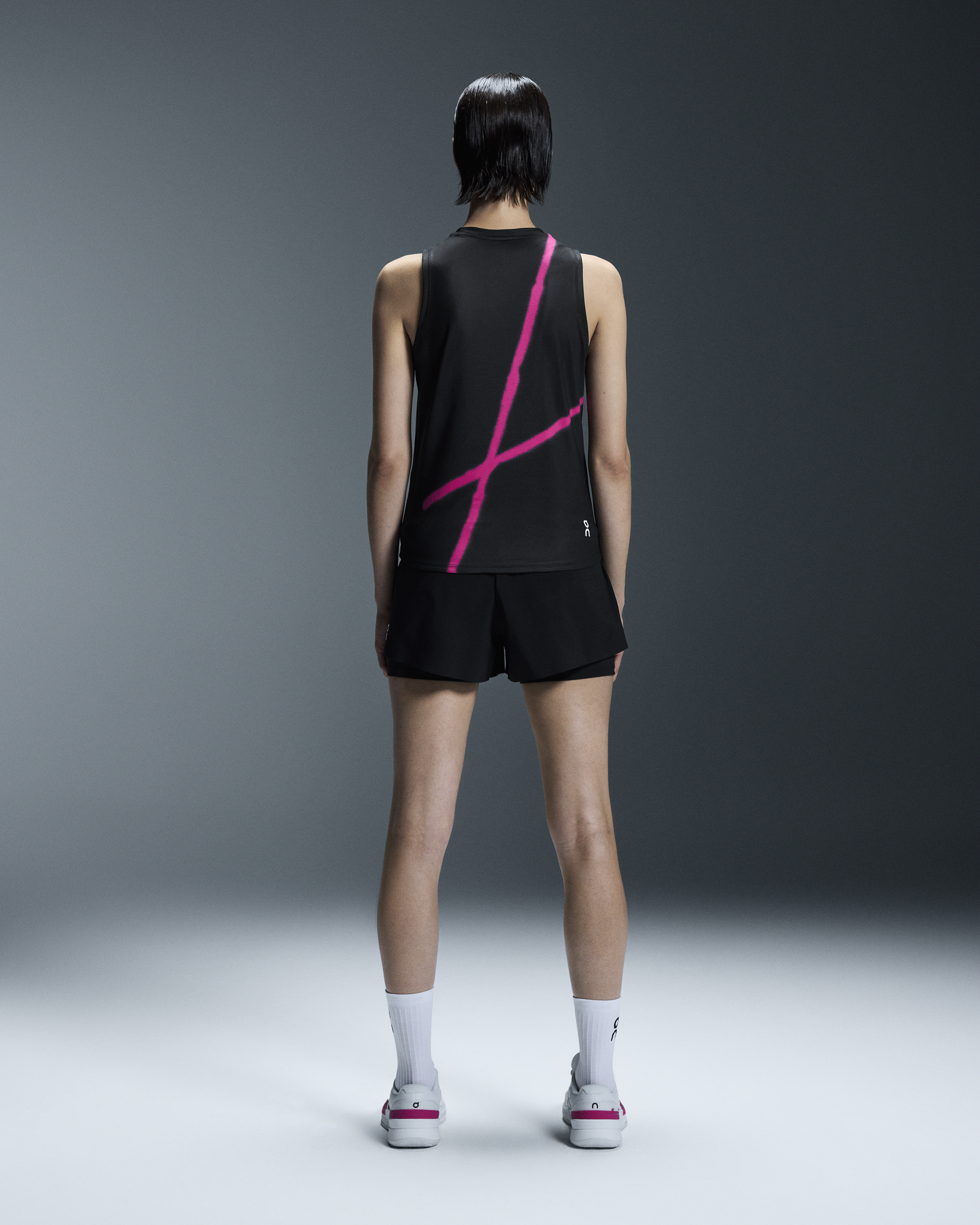 On Court Tank Black (Women'S)