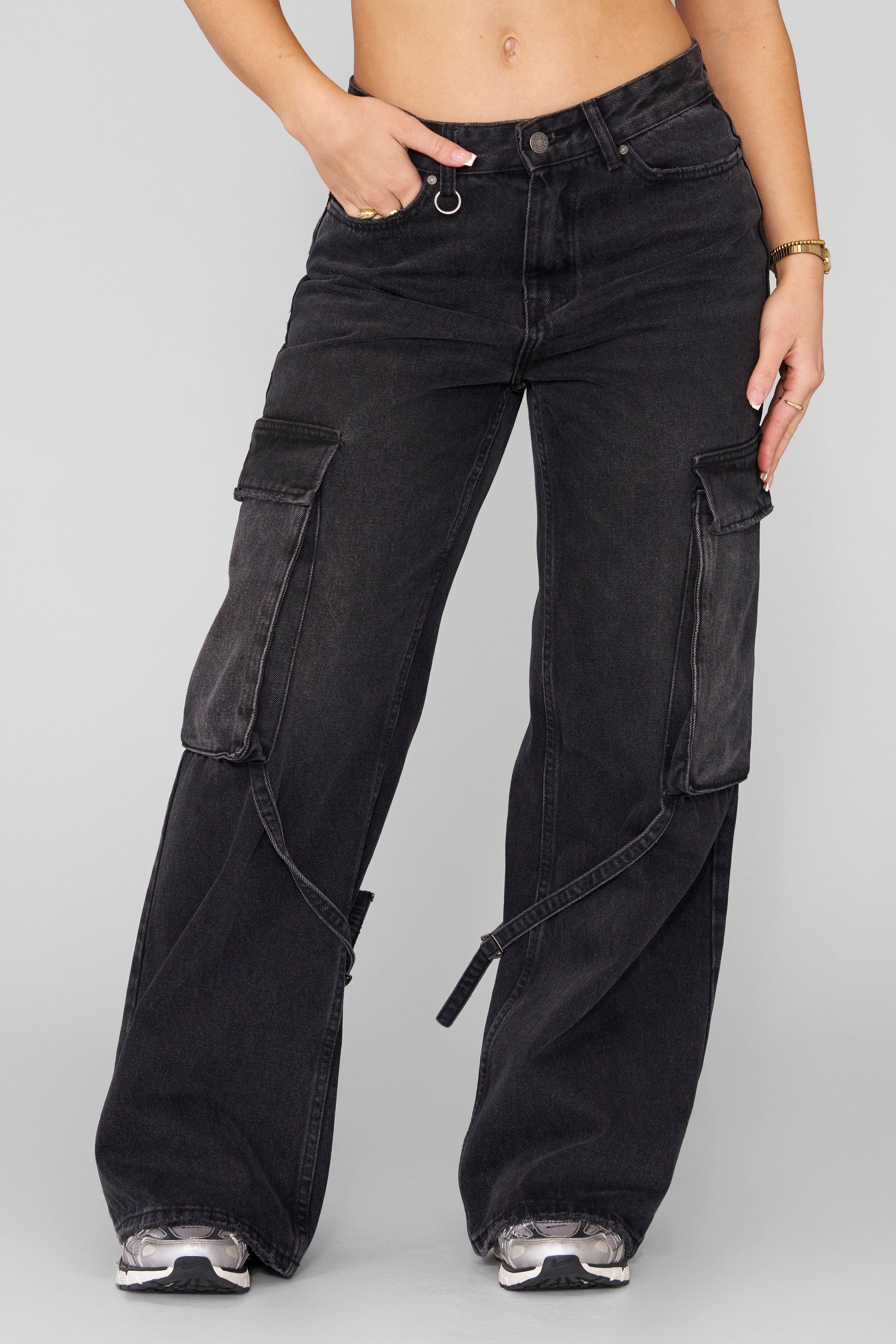 YoungLA W276 Dominate Jeans Black
