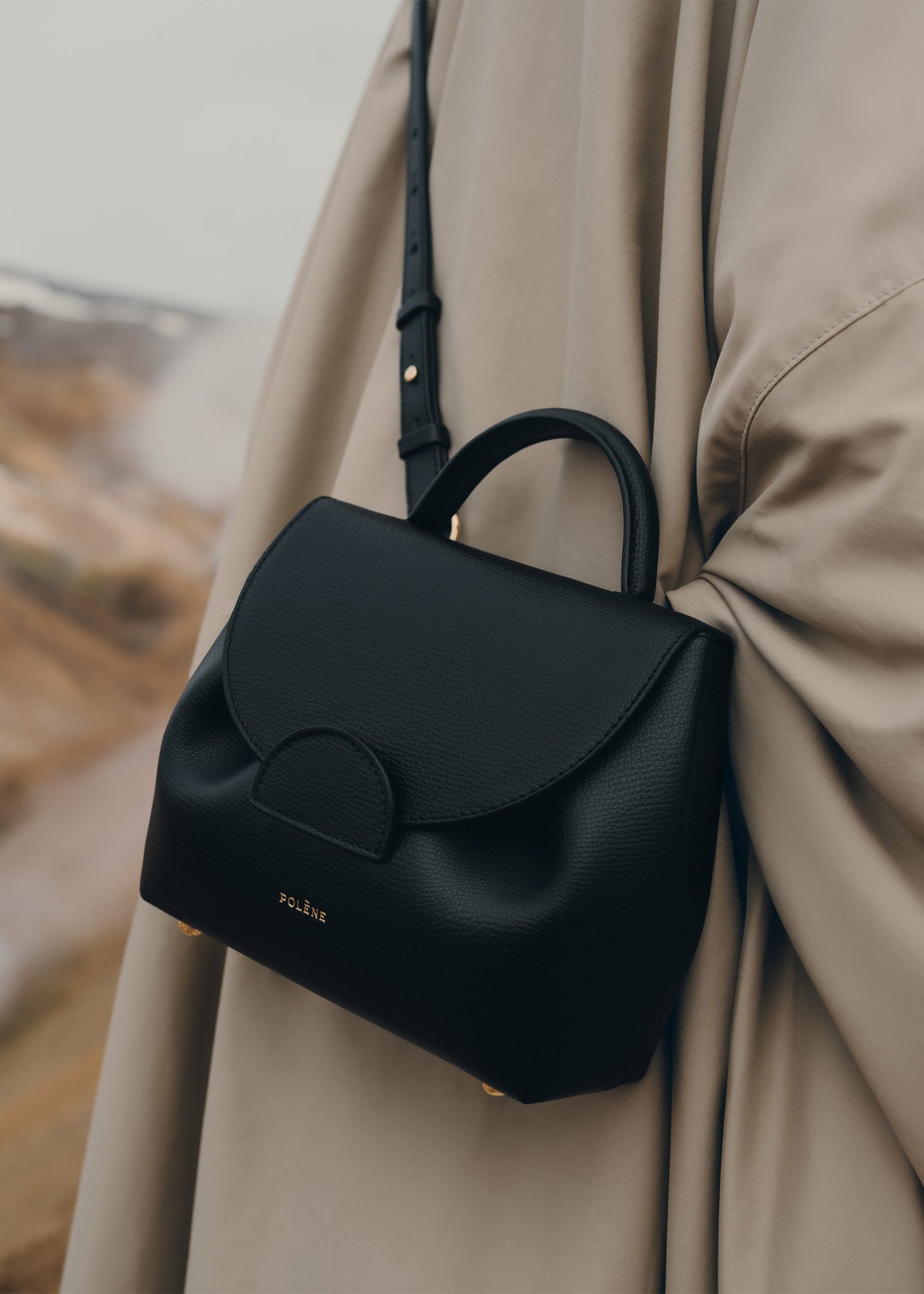 Polene Numero Un Nano Textured Black