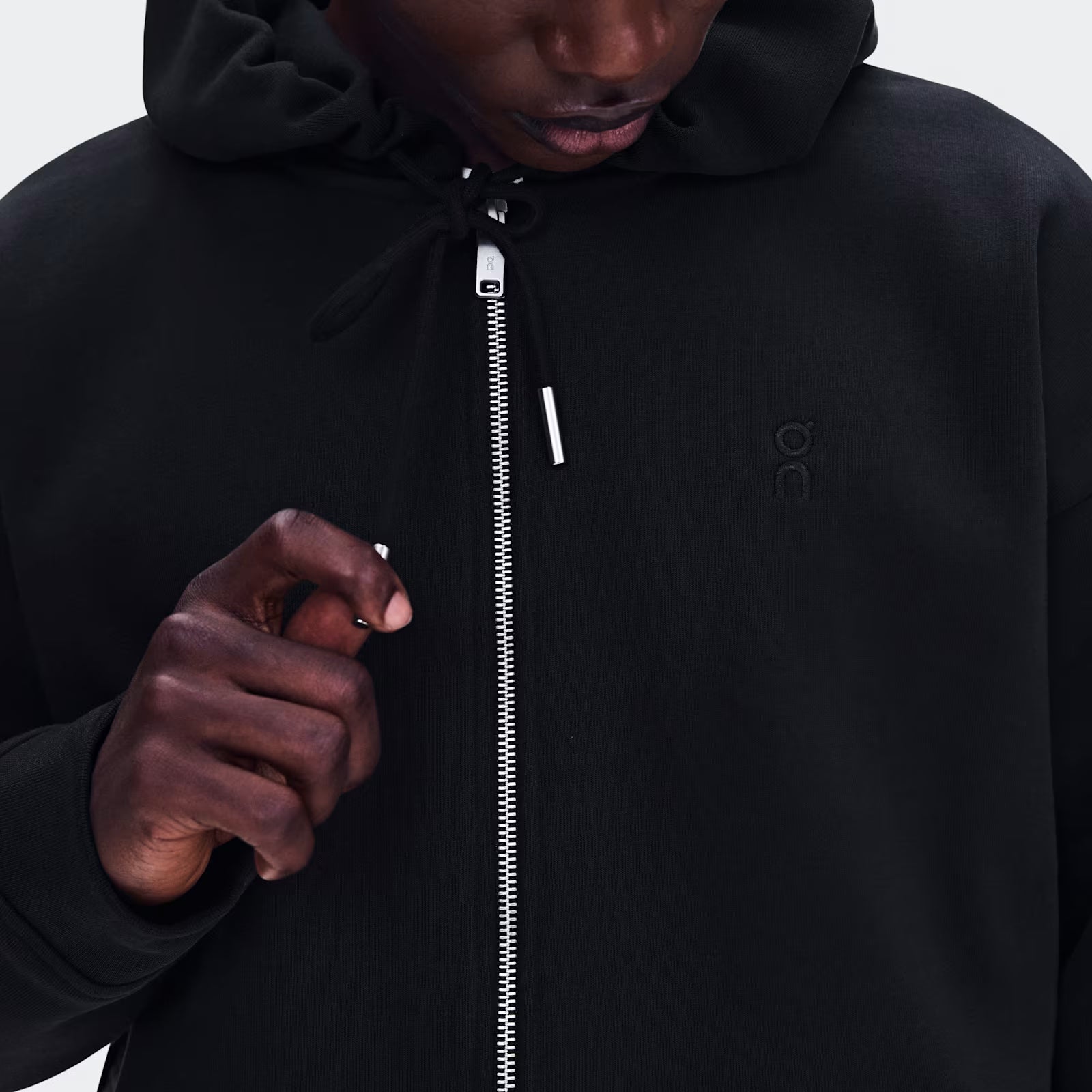 On Club Collective Full Zip Hoodie Black