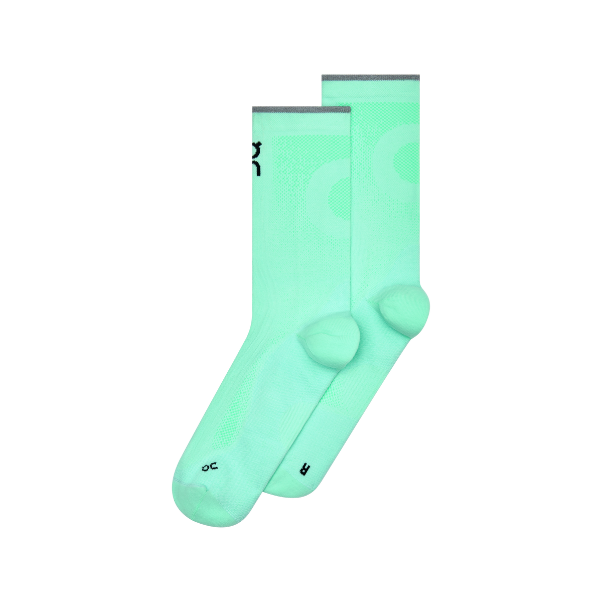 On Elite Run Sock High Hyper Celeste | Verdite