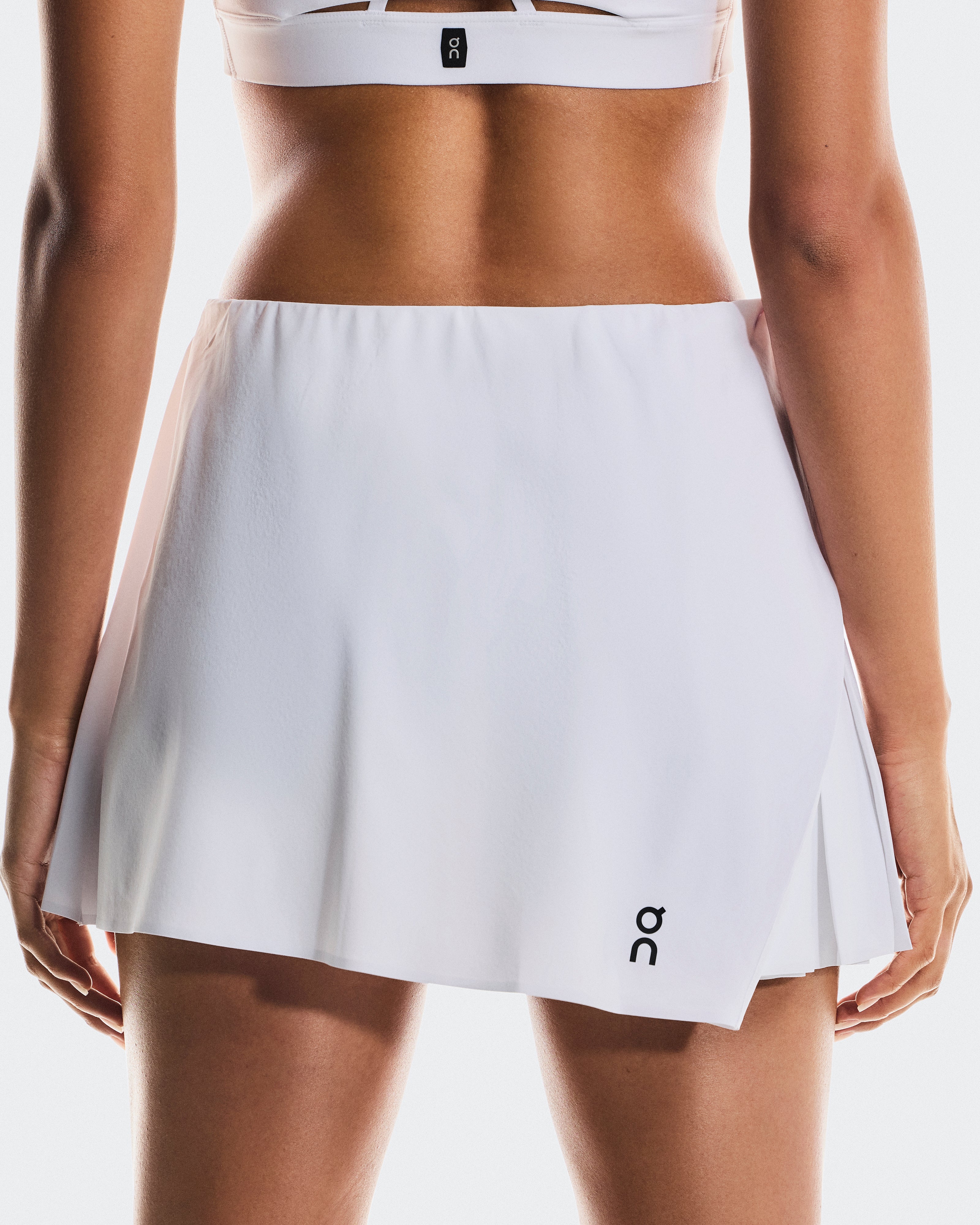 On Court Skirt Side Pleat White (Women'S)