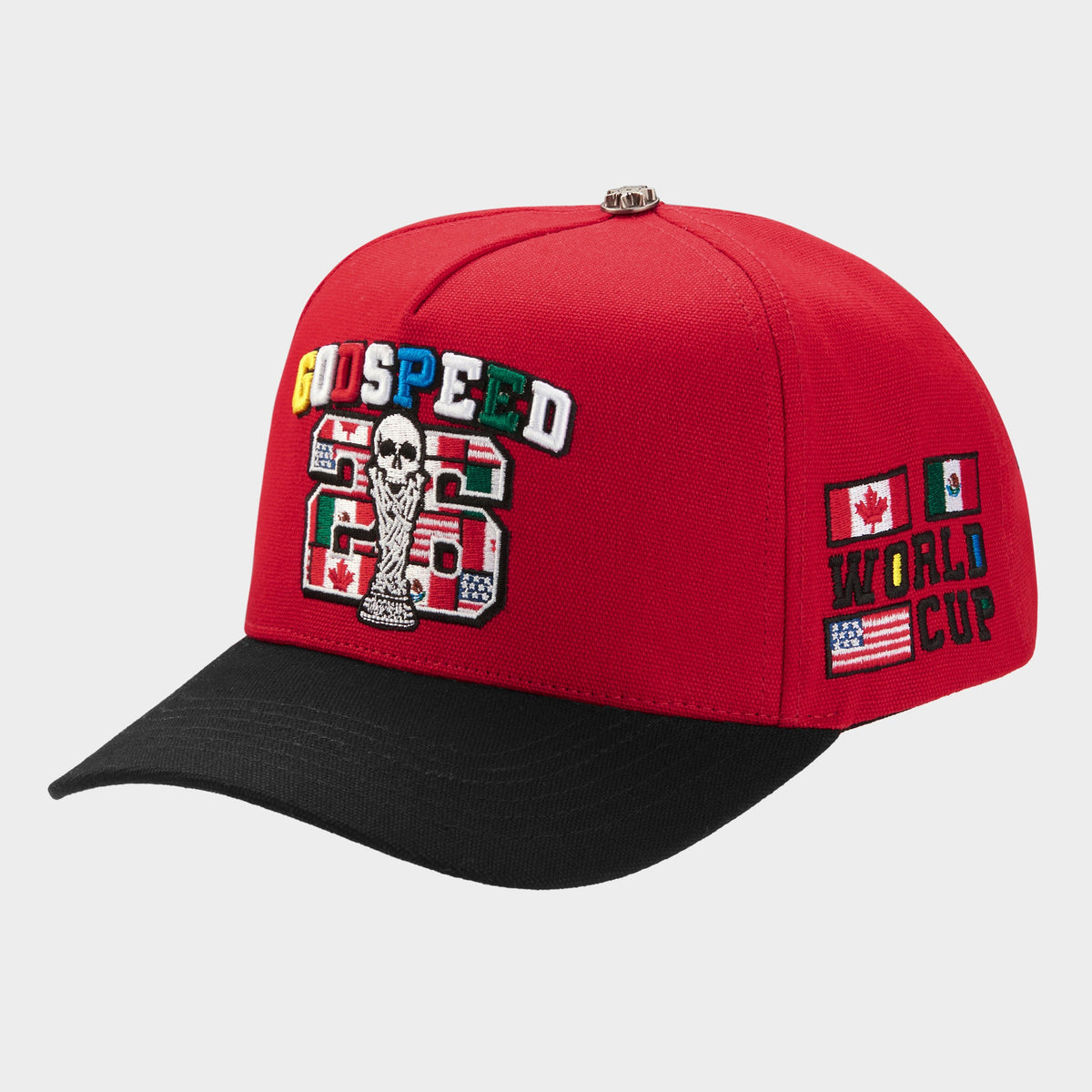 Godspeed '26 World Cup Hat (Black / Red)