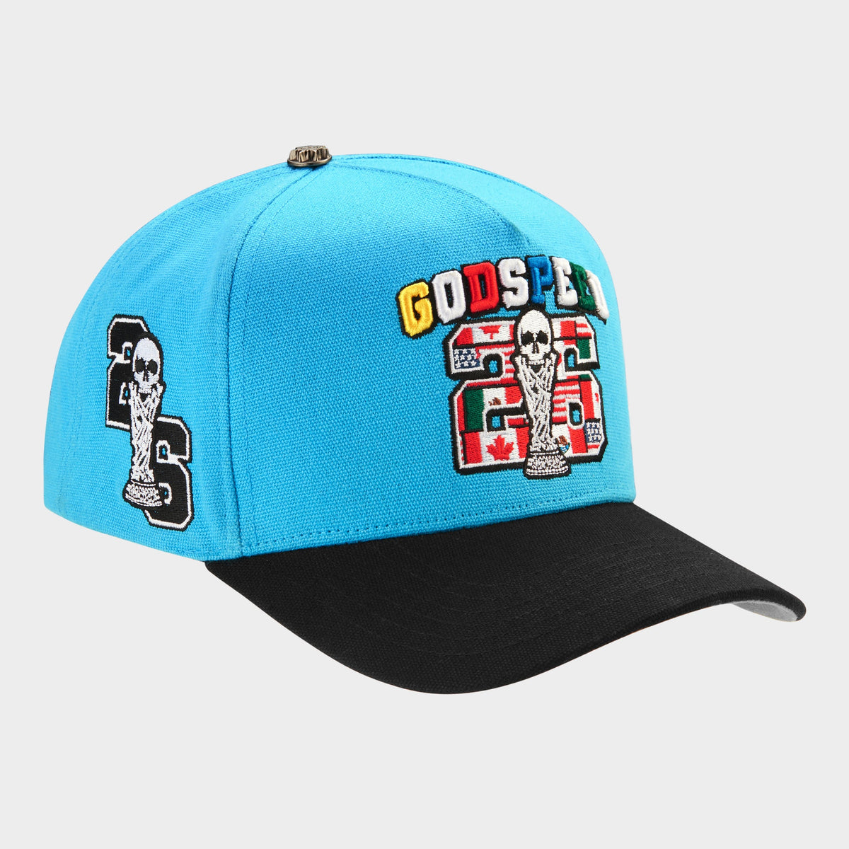 Godspeed '26 World Cup Hat (Aqua / Black)