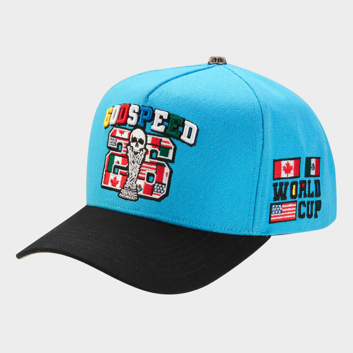 Godspeed '26 World Cup Hat (Aqua / Black)