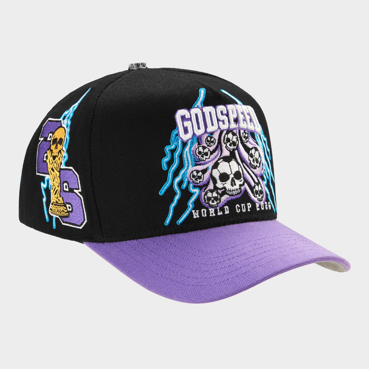 Godspeed '26 GSWC Voltage Hat (Black / Purple)