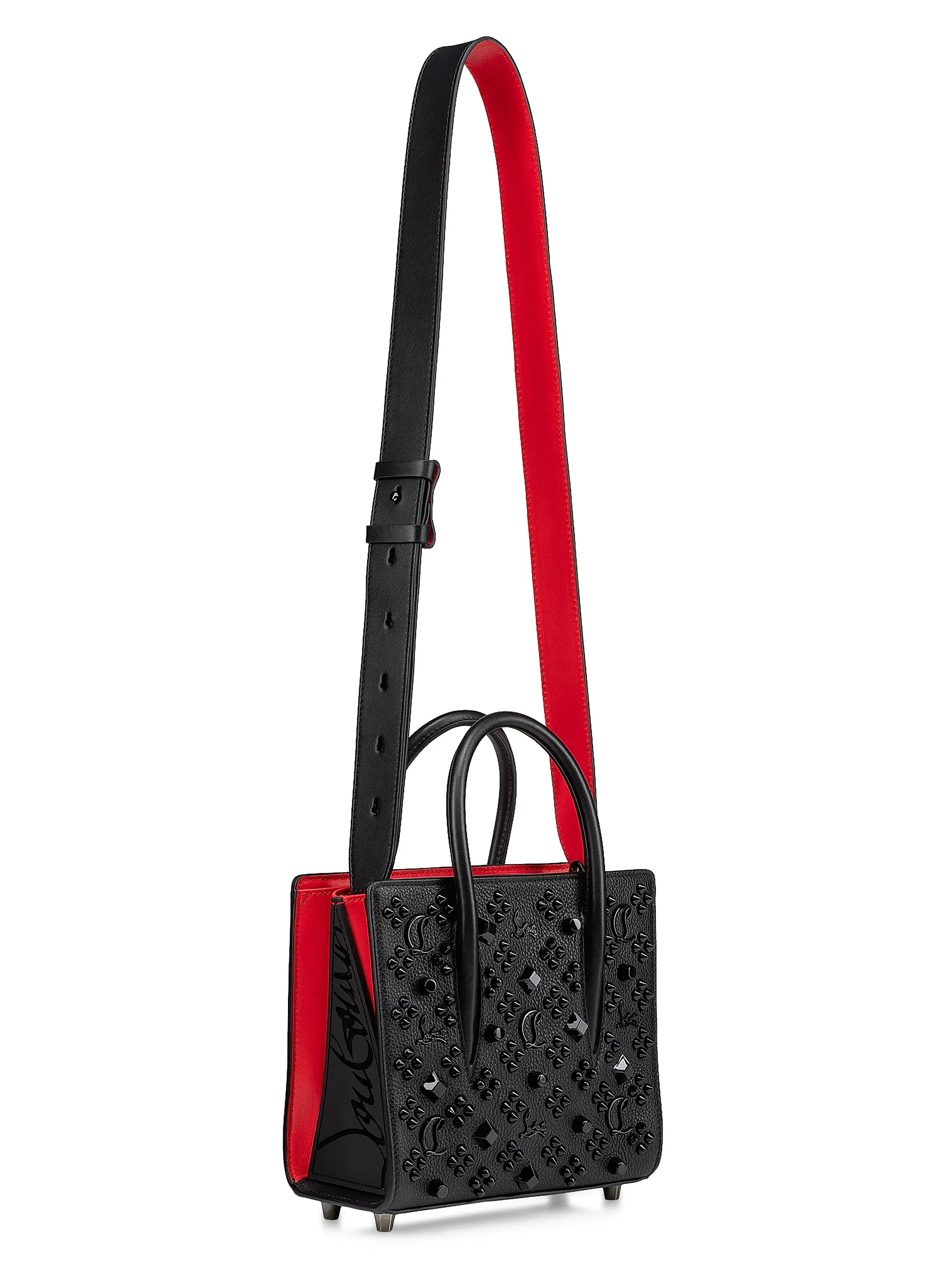 Christian Louboutin Mini Paloma Leather Top Handle Bag
