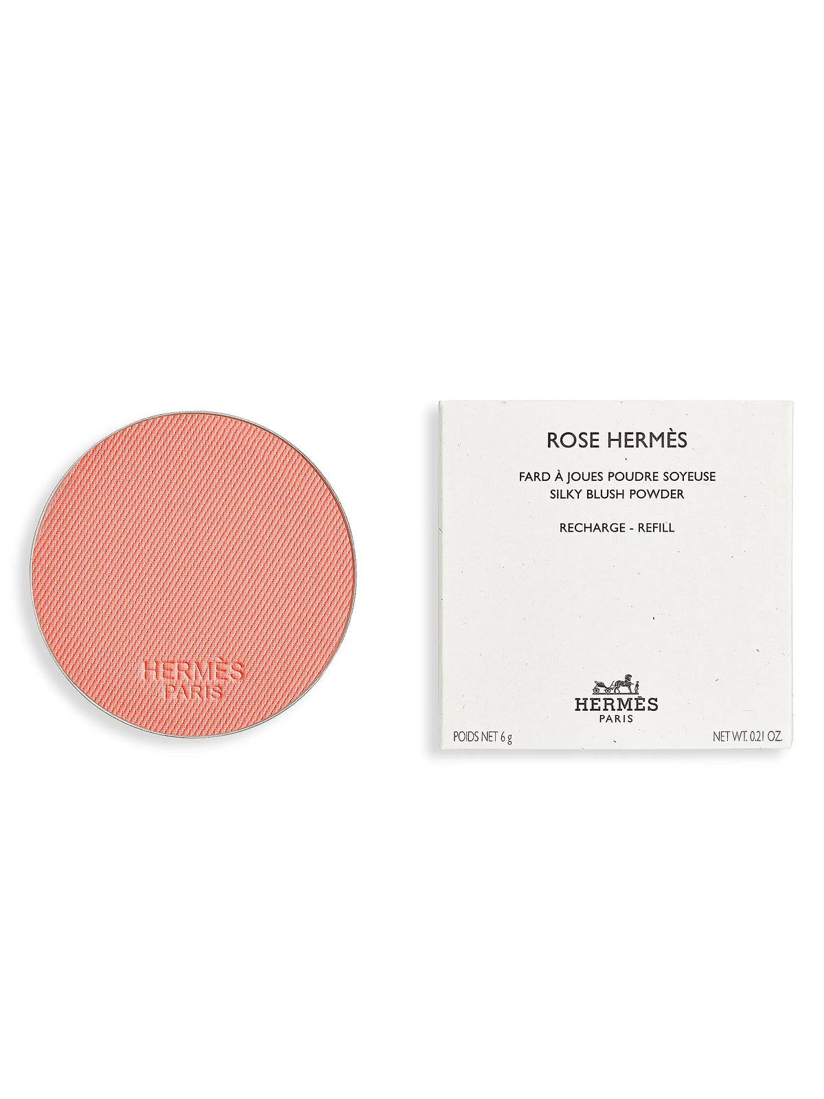 HERMÈS Rose Hermès Silky Blush Powder