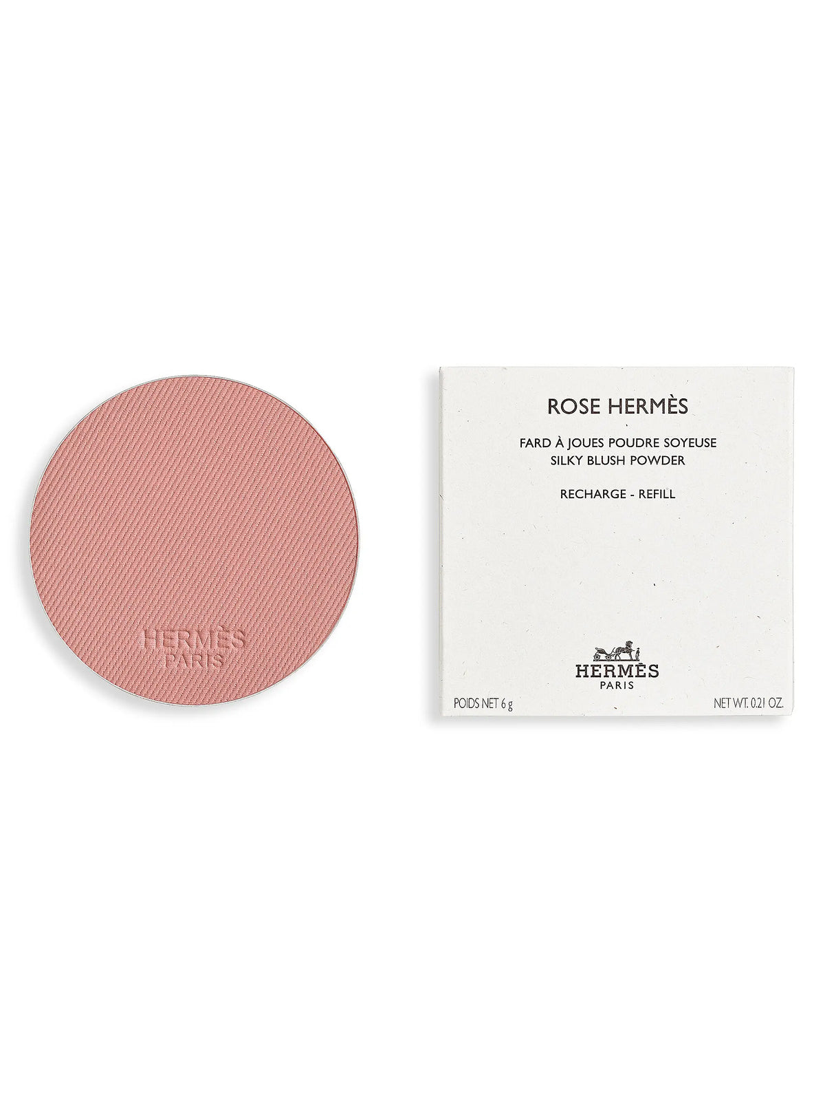 HERMÈS Rose Hermès Silky Blush Powder