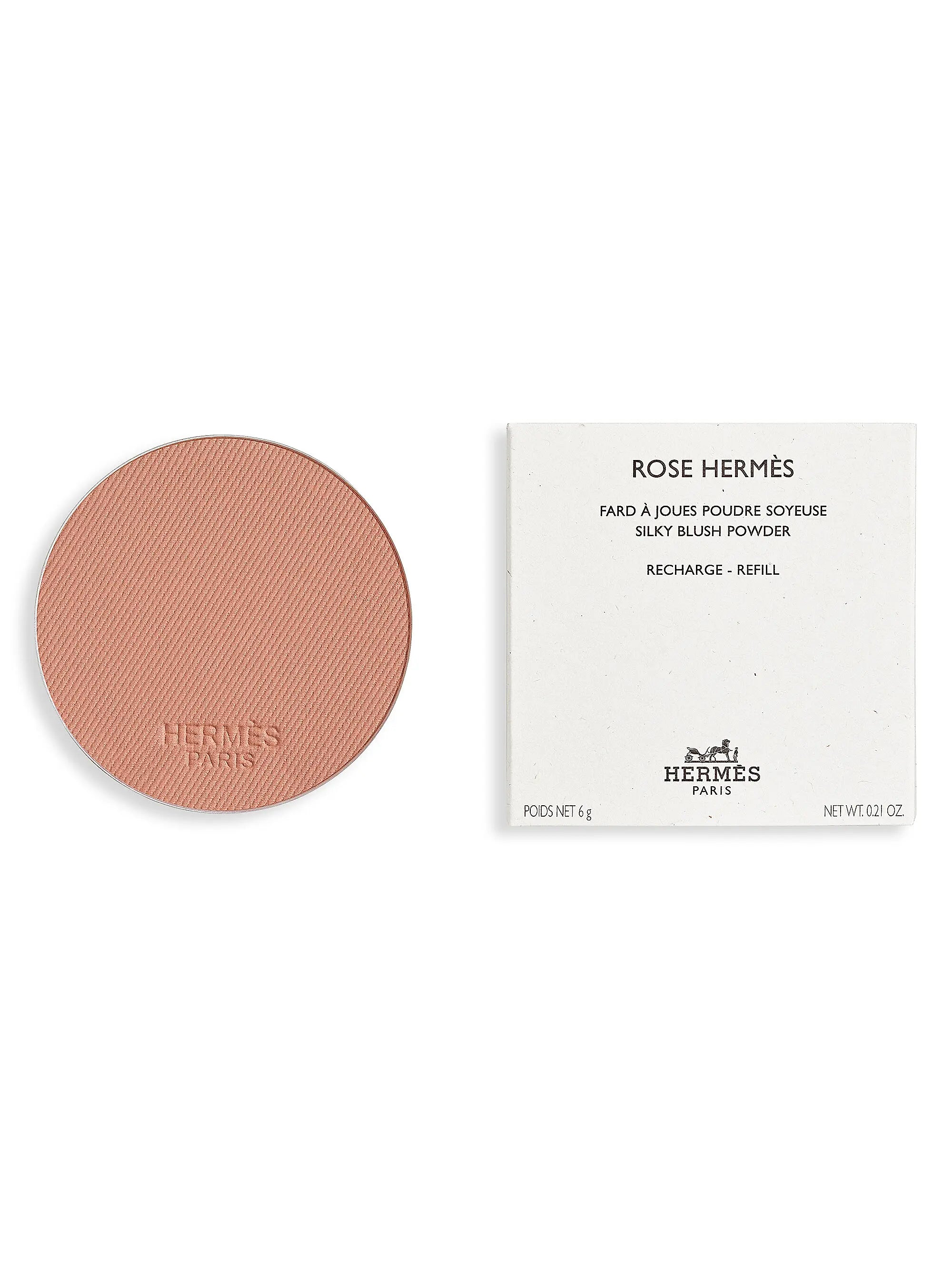 HERMÈS Rose Hermès Silky Blush Powder