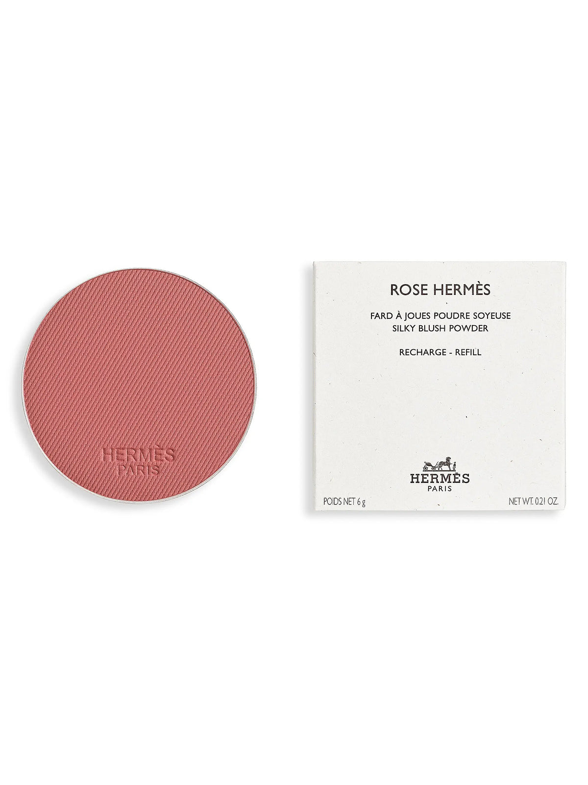 HERMÈS Rose Hermès Silky Blush Powder