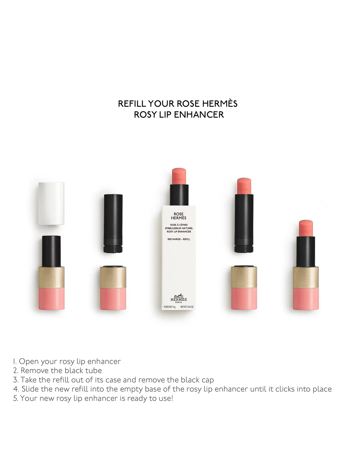 HERMÈS Rose Hermès Rosy Lip Enhancer