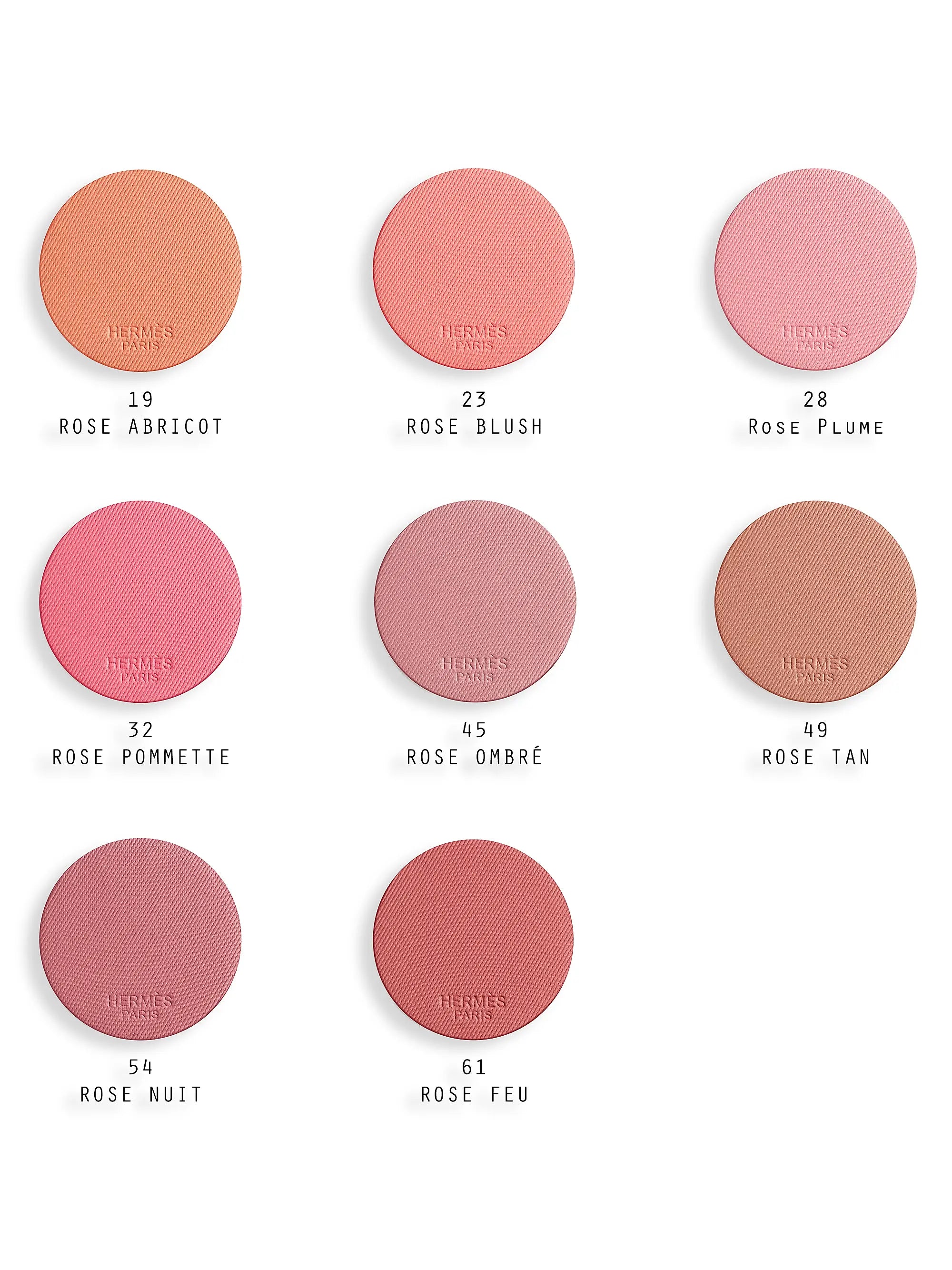 HERMÈS Rose Hermès Silky Blush Powder Refill