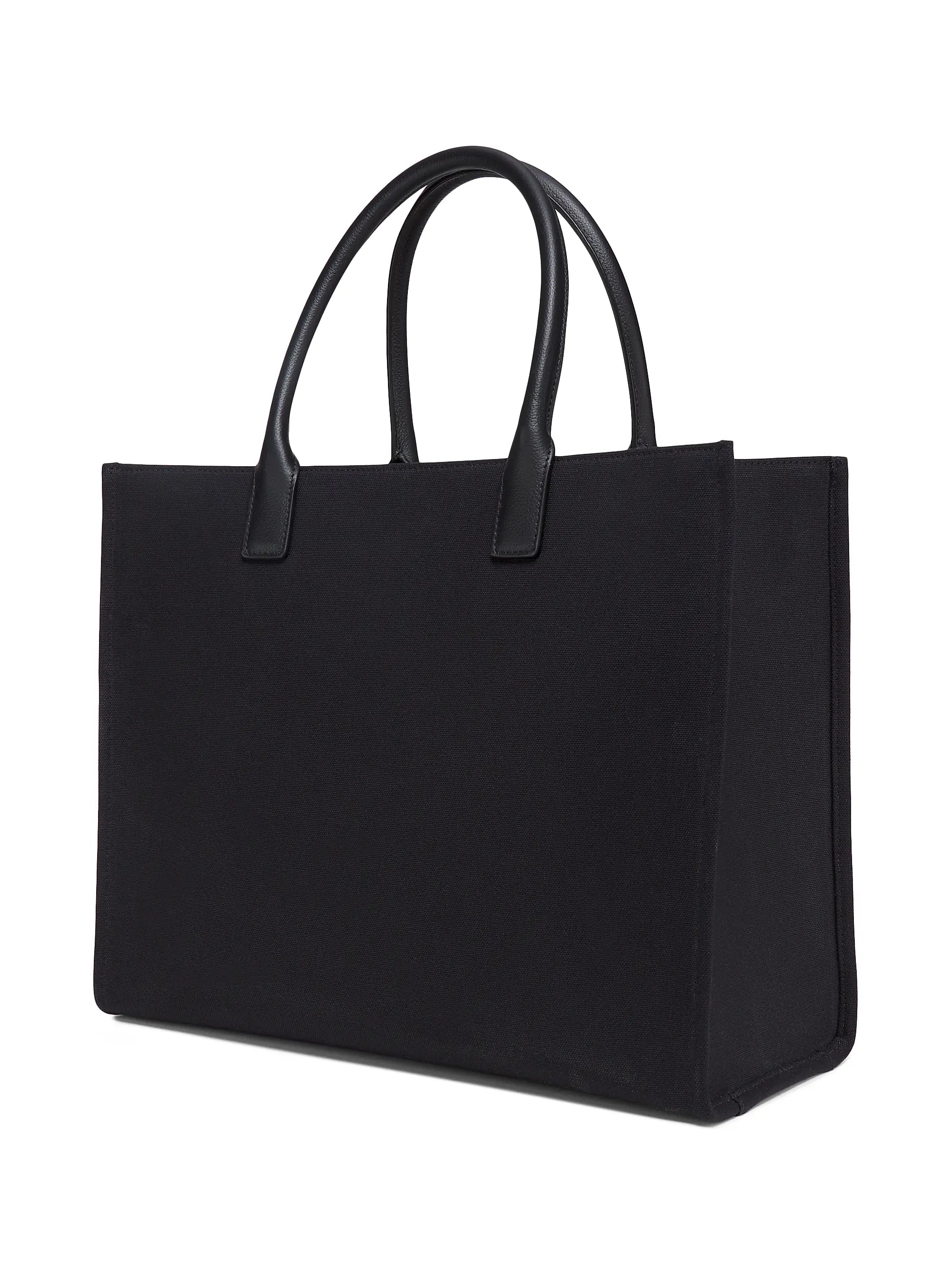 Versace Logo Canvas Tote