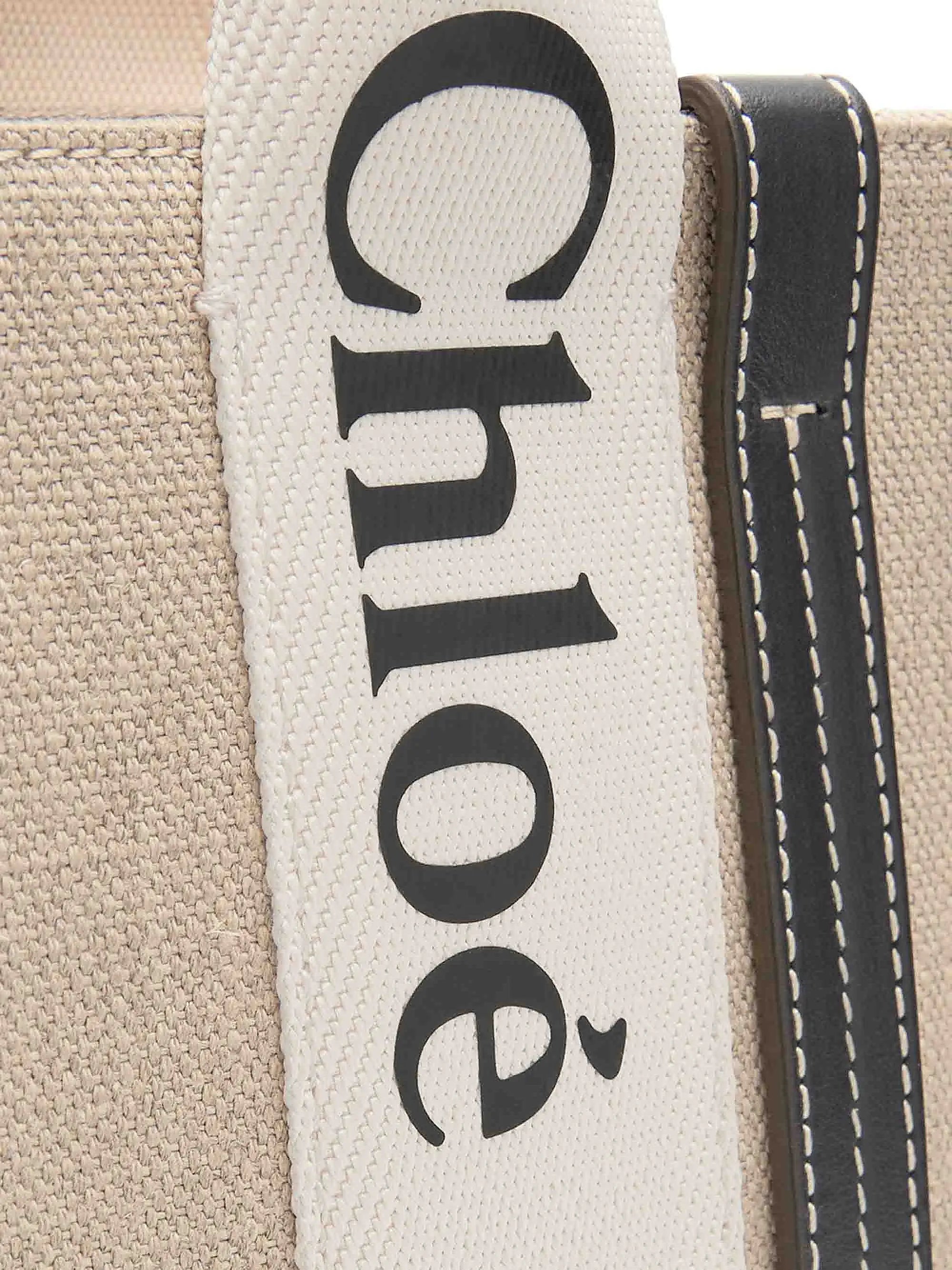 Chloé Woody Small Logo Tote