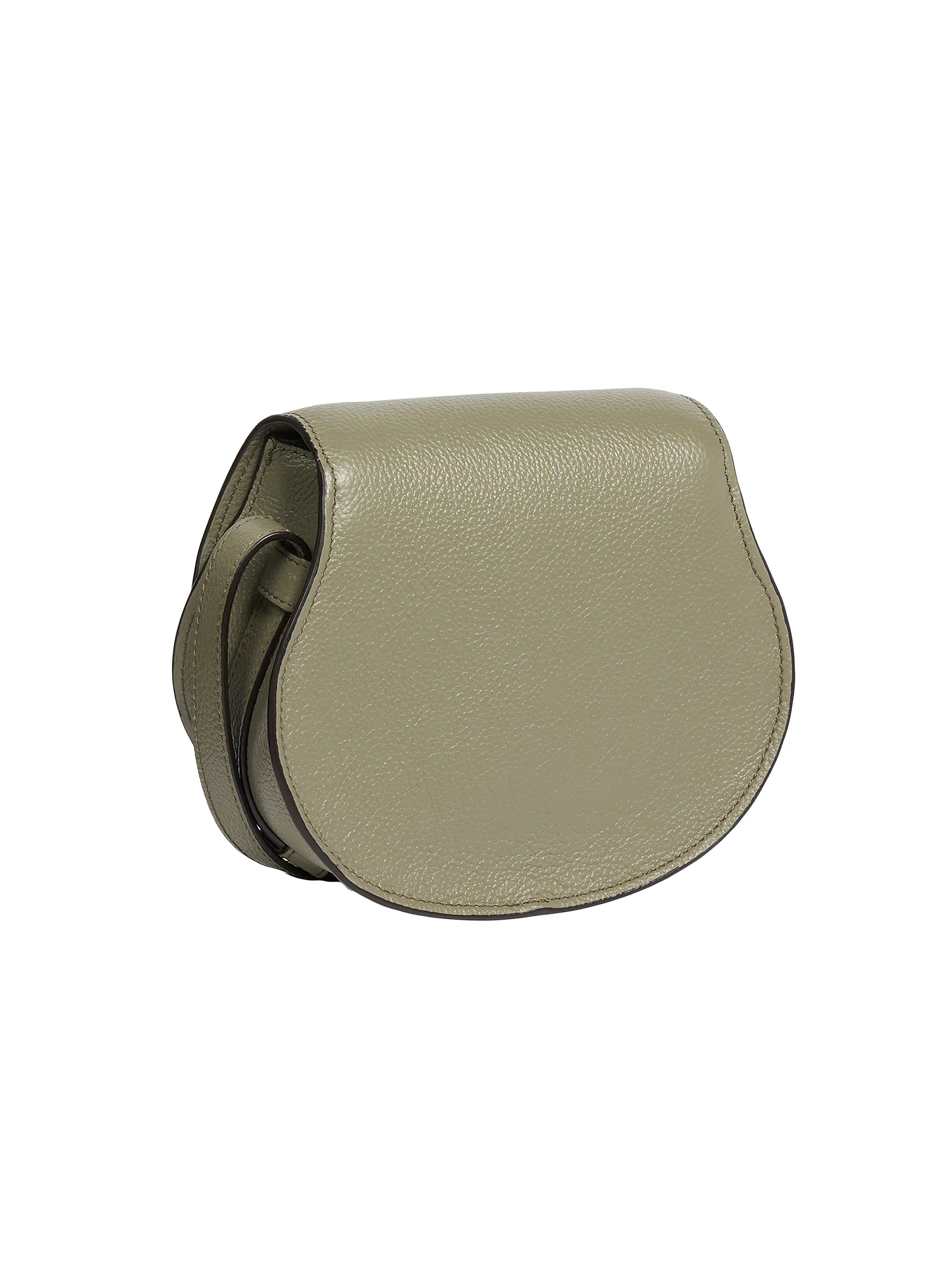 Chloé Mini Marcie Leather Saddle Bag