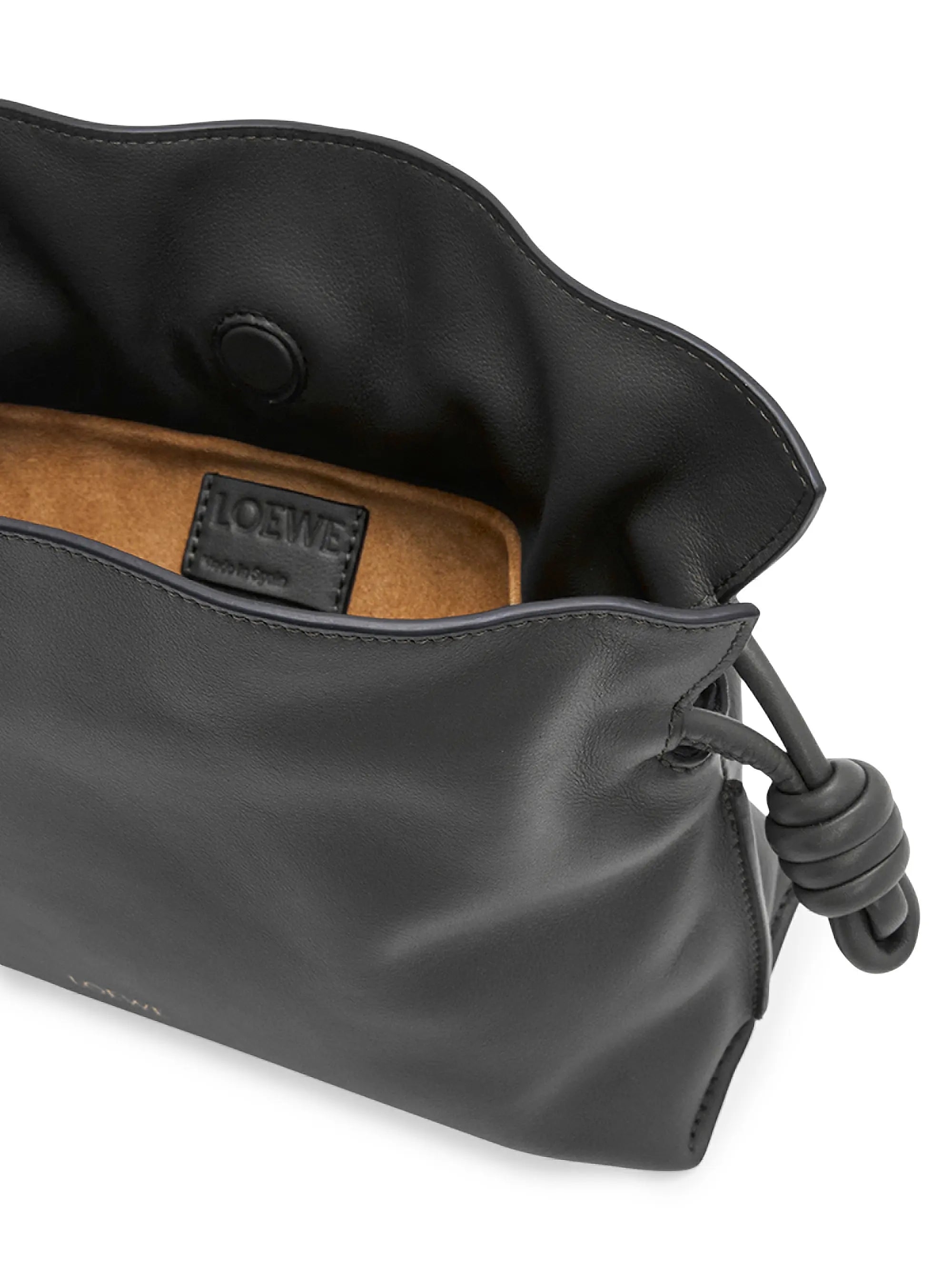 LOEWE Flamenco Mini Leather Clutch