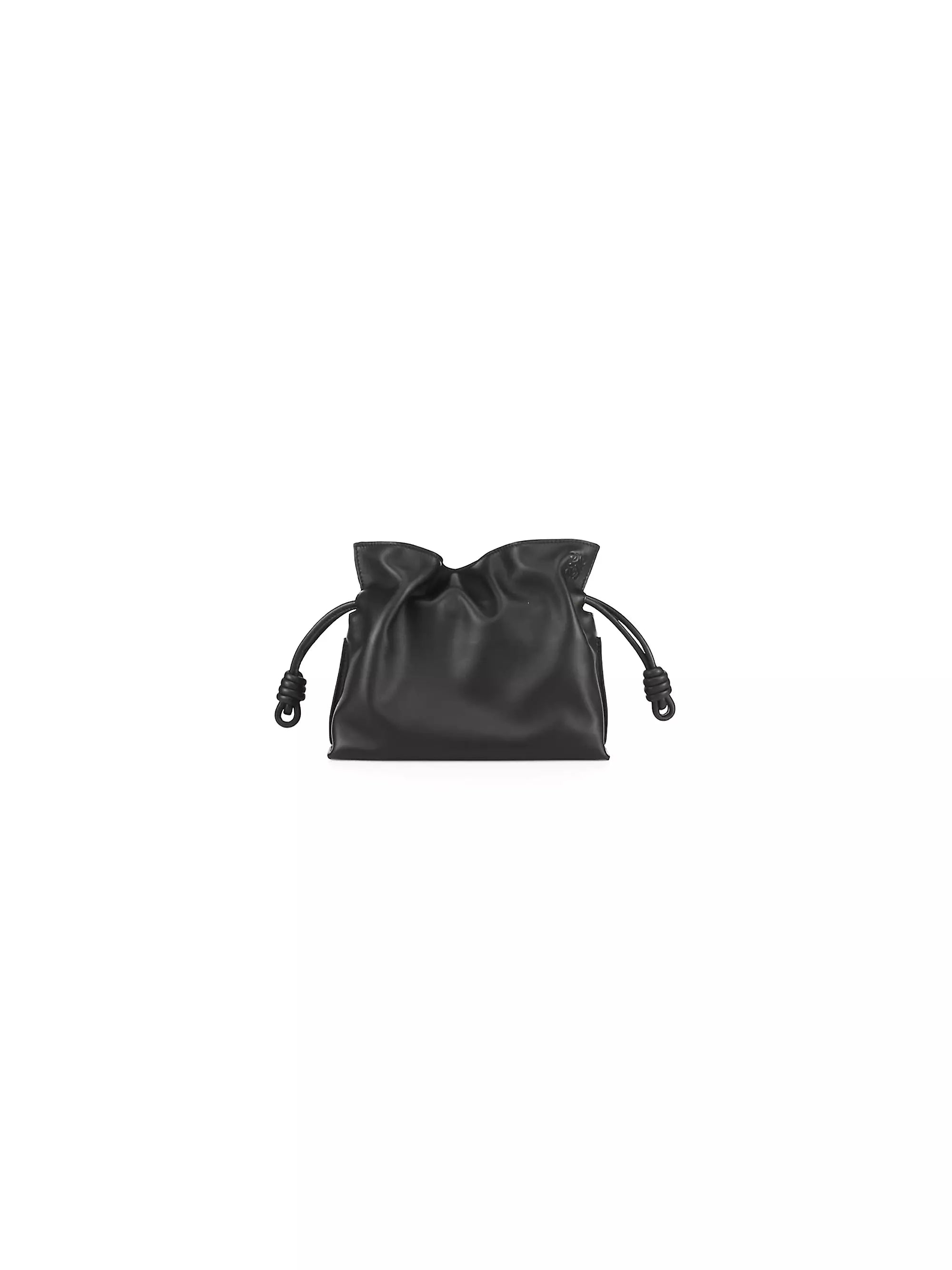 LOEWE Flamenco Mini Leather Clutch