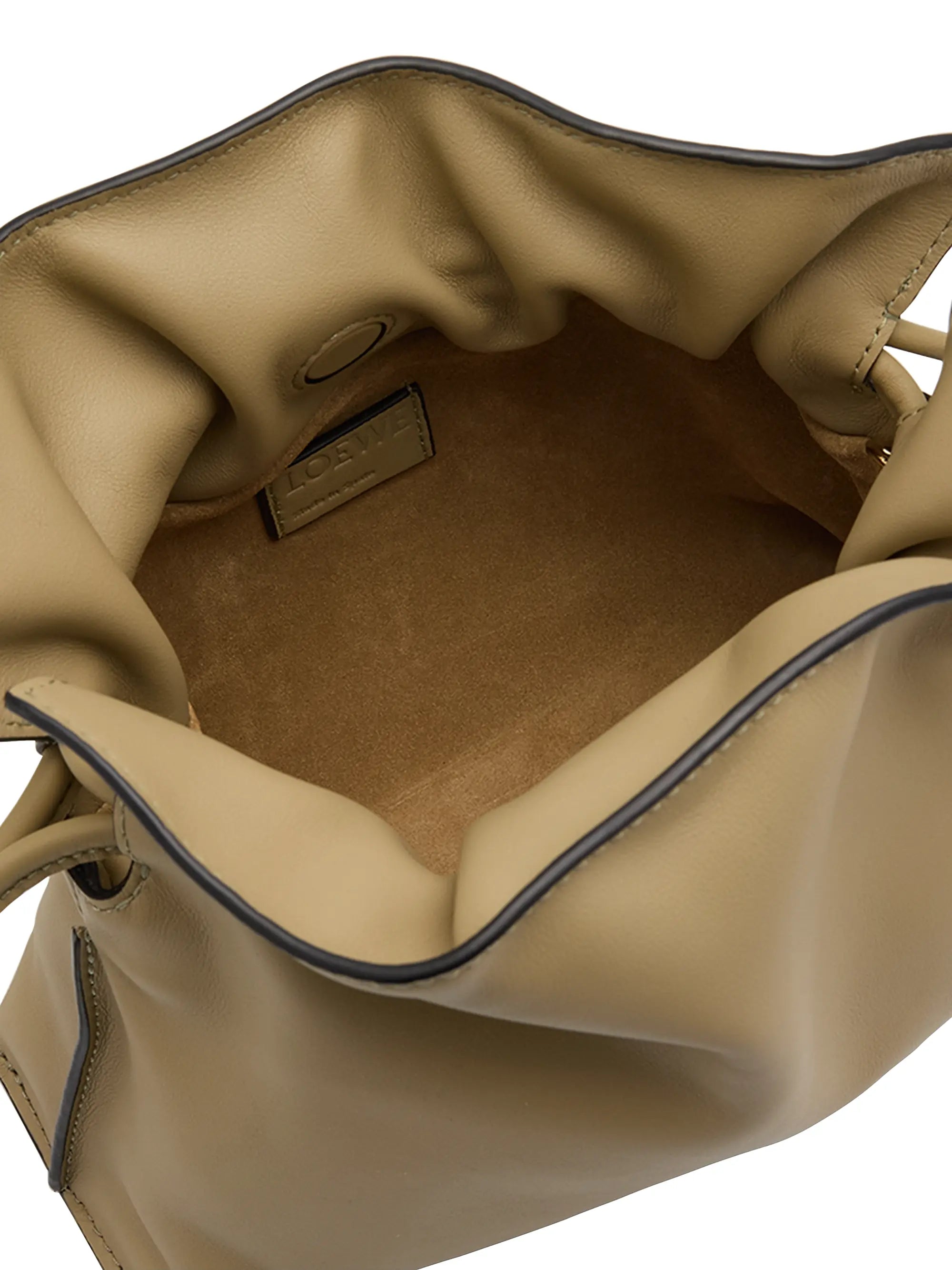 LOEWE Flamenco Mini Leather Clutch