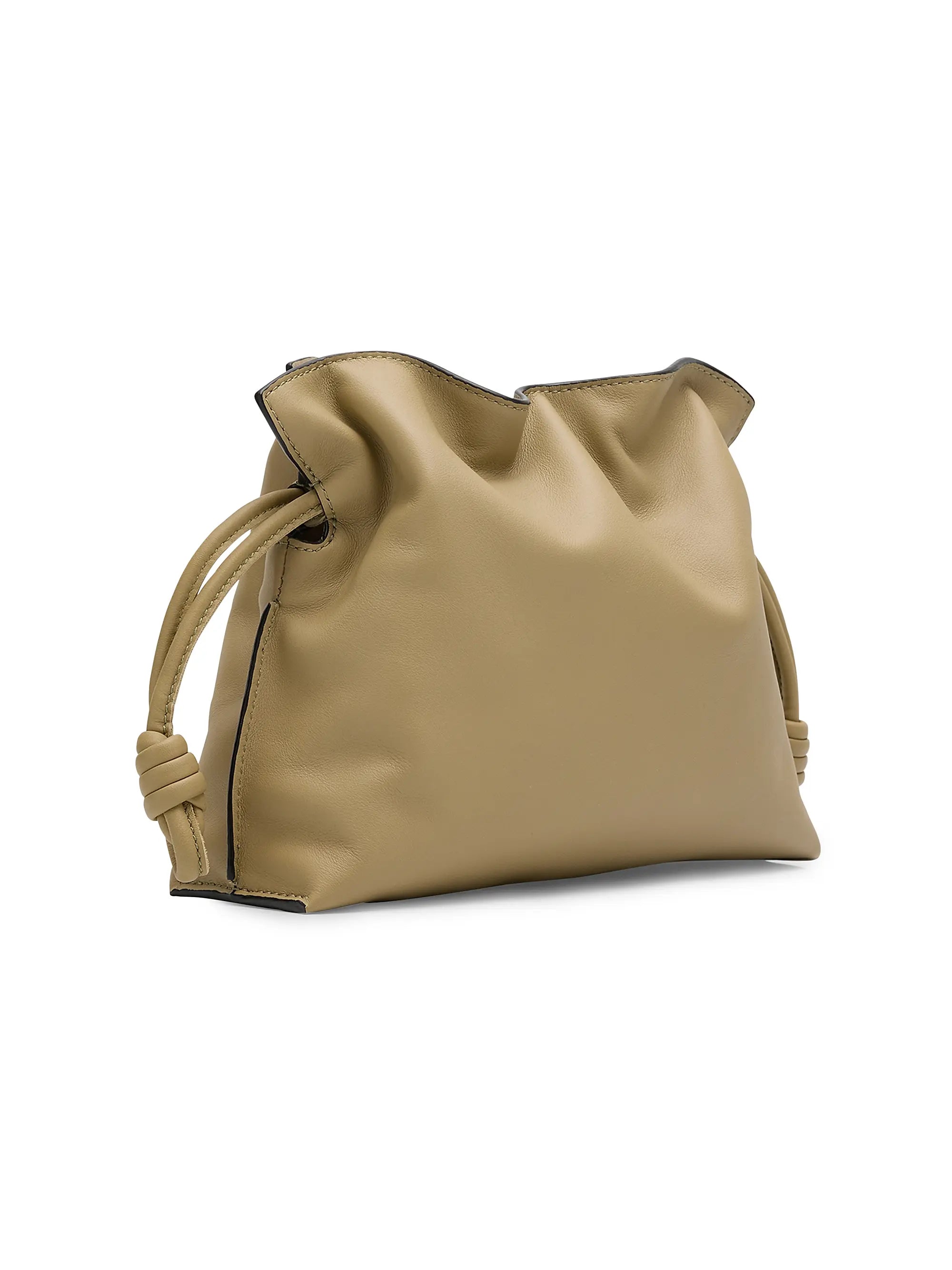 LOEWE Flamenco Mini Leather Clutch