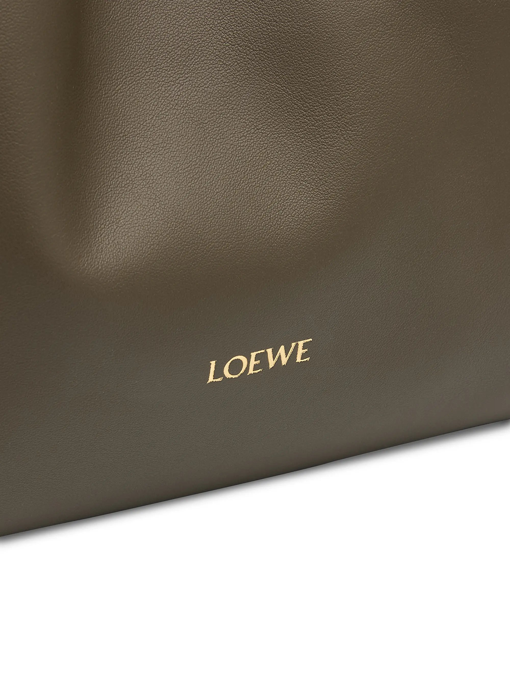 LOEWE Flamenco Mini Leather Clutch