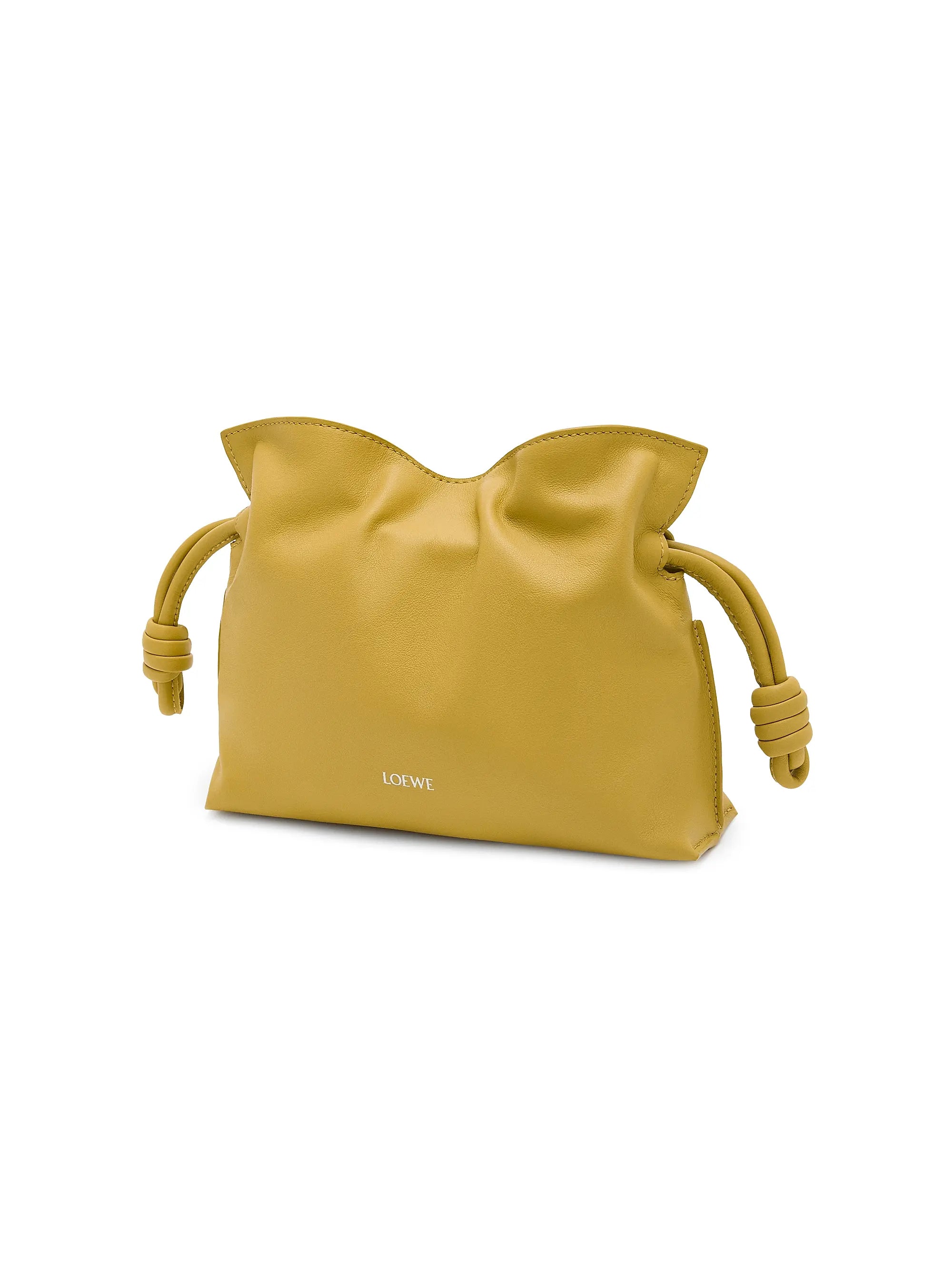 LOEWE Flamenco Mini Leather Clutch