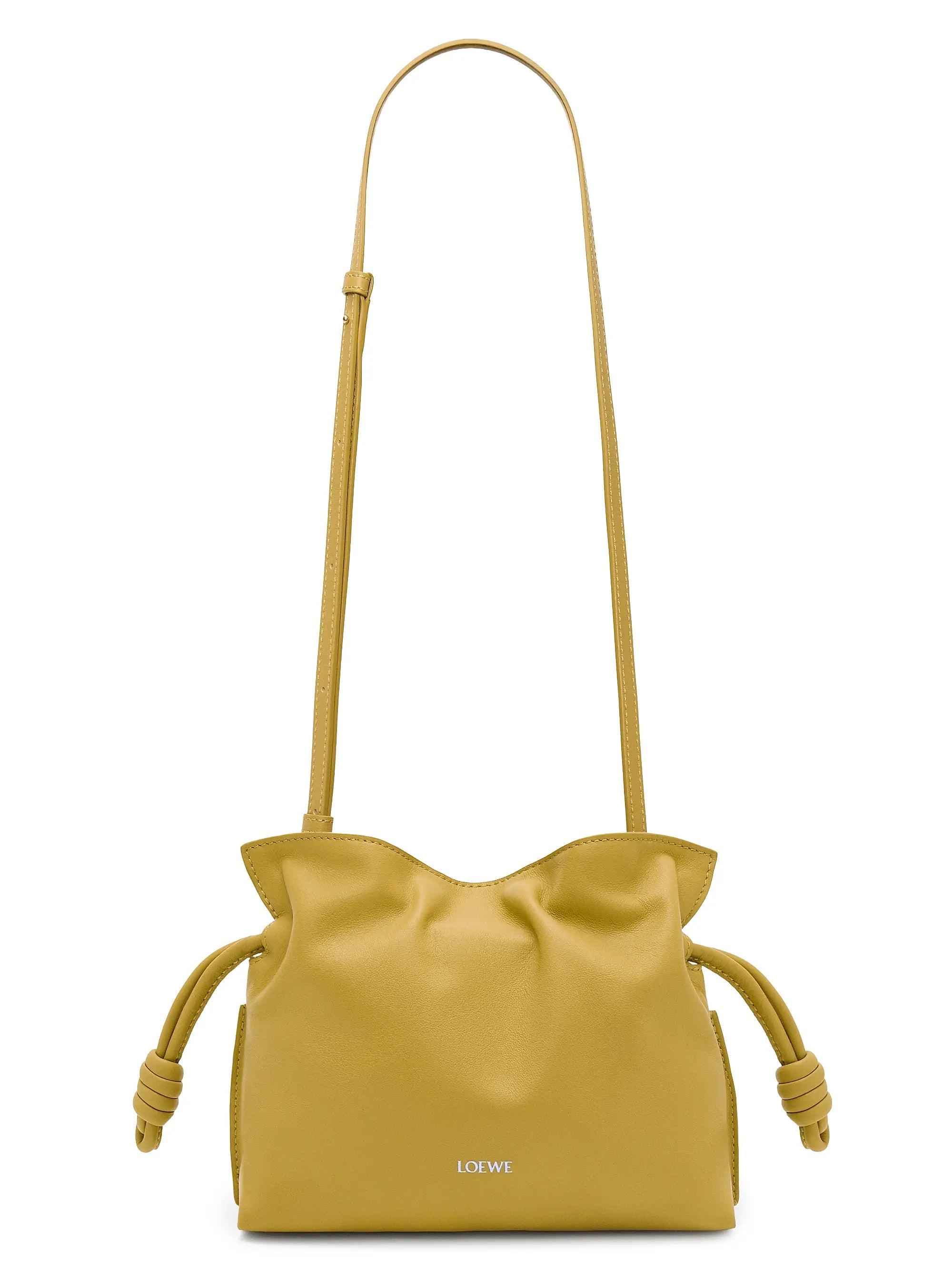 LOEWE Flamenco Mini Leather Clutch