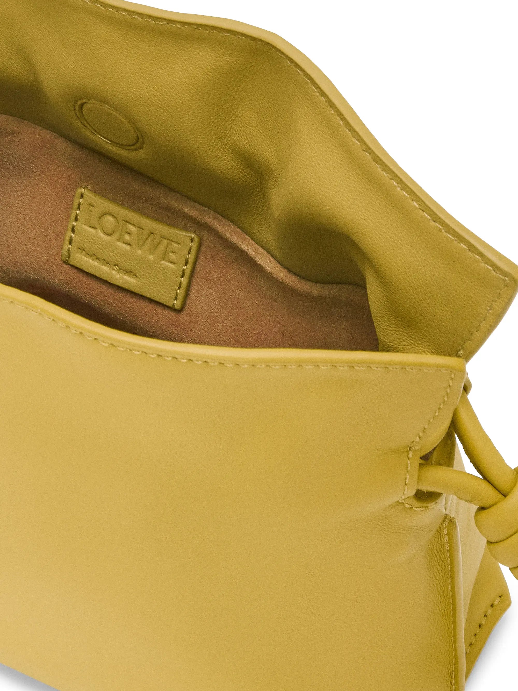 LOEWE Flamenco Mini Leather Clutch